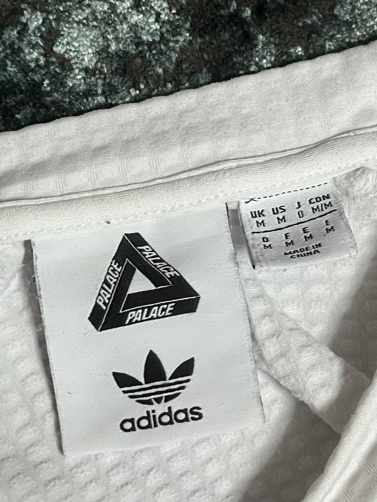 Adidas × Palace Palace Skateboards x Adidas Long Sleeve Top – White, Size M Size US M / EU 48-50 / 2 - 3 Thumbnail