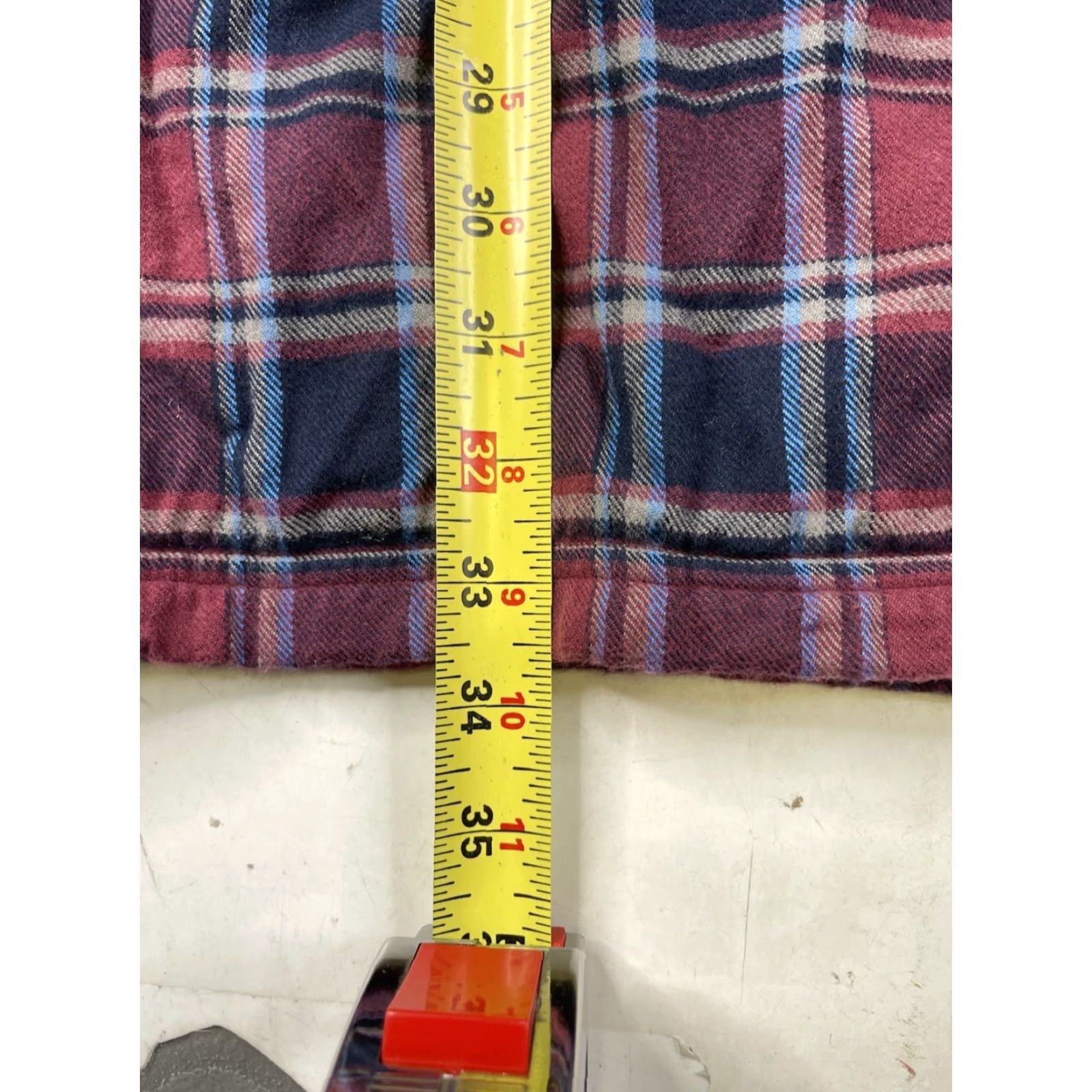 Vintage LL Bean Fleece Lined Flannel Shirt Shacket Mens 2XL Plaid Button-Up Casual Workwear Long Sleeve Size US XXL / EU 58 / 5 - 5 Thumbnail