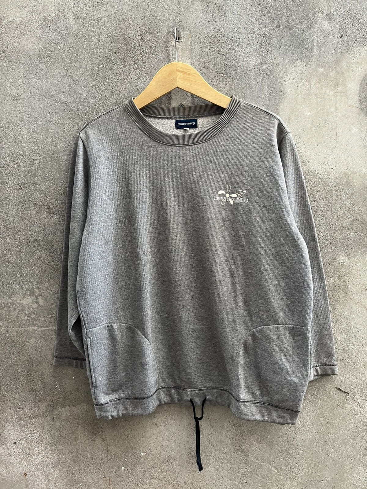 Comme Ca Ism × Issey Miyake × Japanese Brand Comme Çi Comme Ça Pullover – Japan Streetwear Essential Size US L / EU 52-54 / 3 - 1 Thumbnail