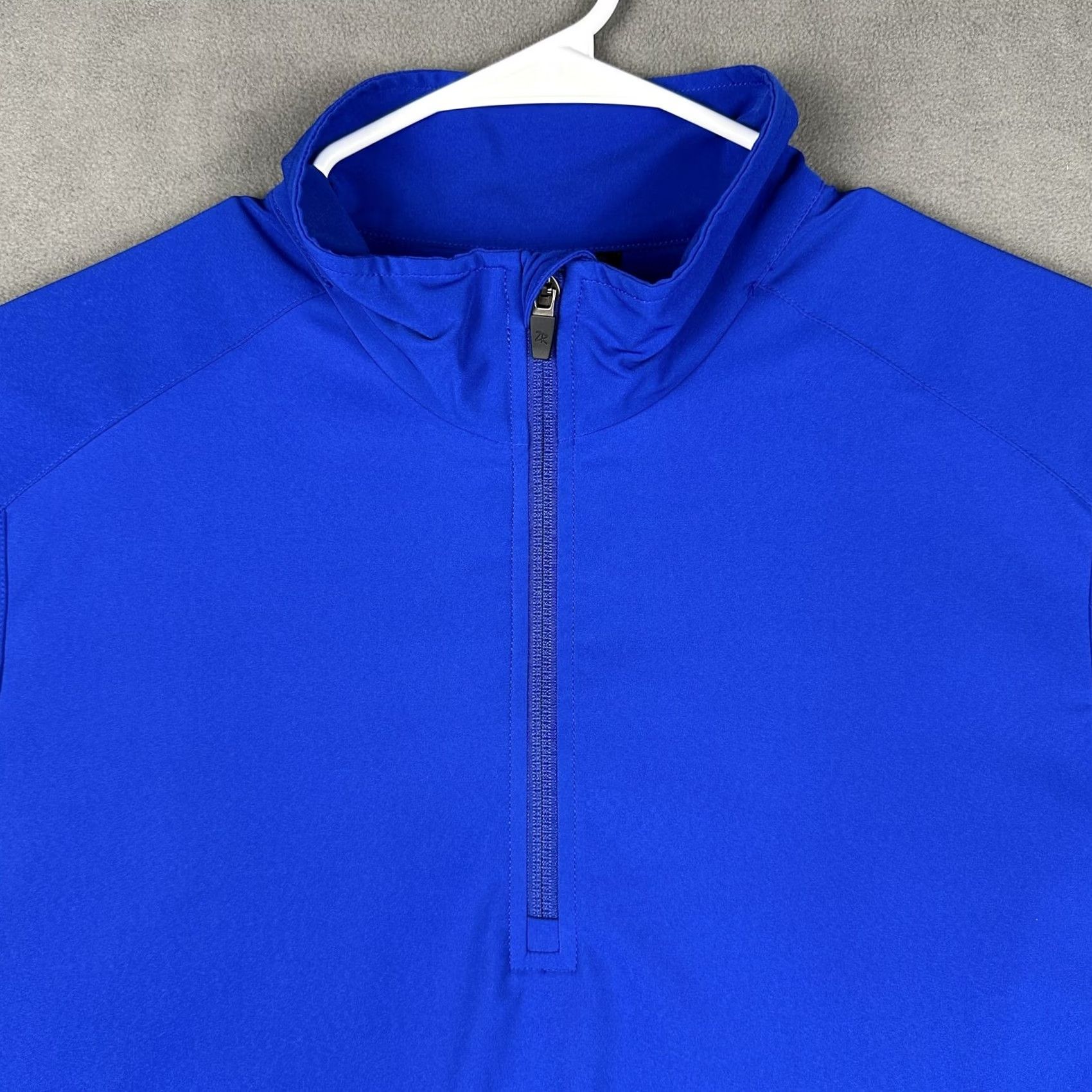 Vintage Zero Restriction Pullover Mens Medium Tour Series Golf Half Zip Short Sleeve Shirt 1/4 Zip Pockets Breathable Moisture Wicking Softshell Size US M / EU 48-50 / 2 - 2 Thumbnail