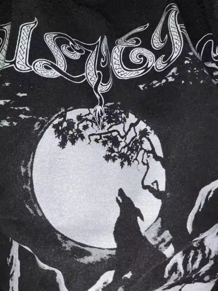 Vintage Ulver The Madrigal Of Night Black Graphics Printed T Shirt Size US M / EU 48-50 / 2 - 6 Thumbnail