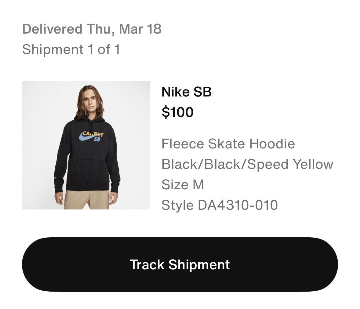 Carpet Company × Nike Nike SB X Carpet Company Hoodie Size US M / EU 48-50 / 2 - 4 Thumbnail
