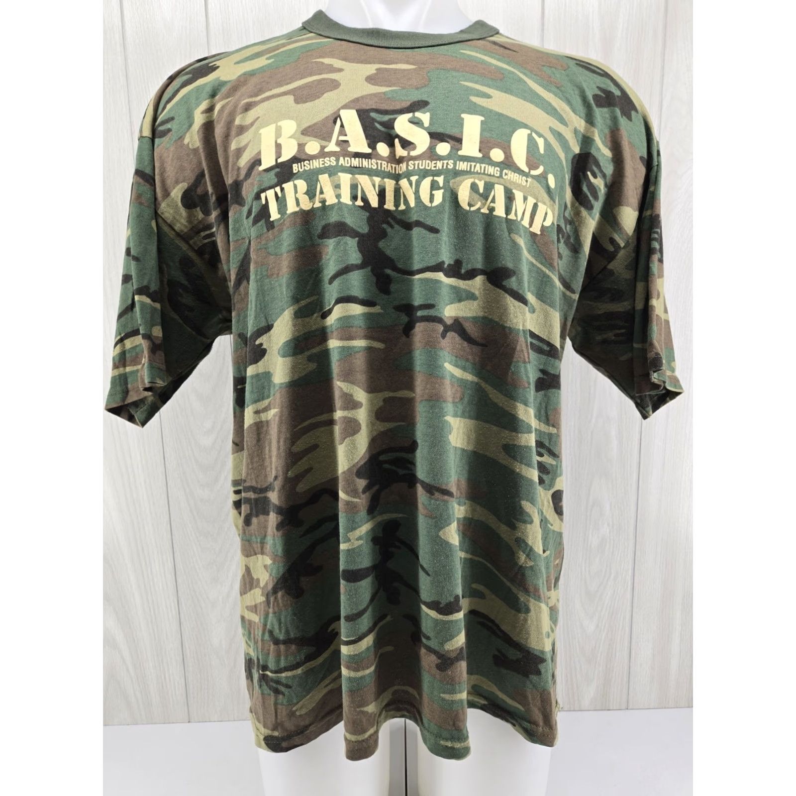 Rothco Rothco Camo Shirt Mens 2XL Woodland Basic Training Camp Business Administration Shirt Size US XXL / EU 58 / 5 - 2 Thumbnail