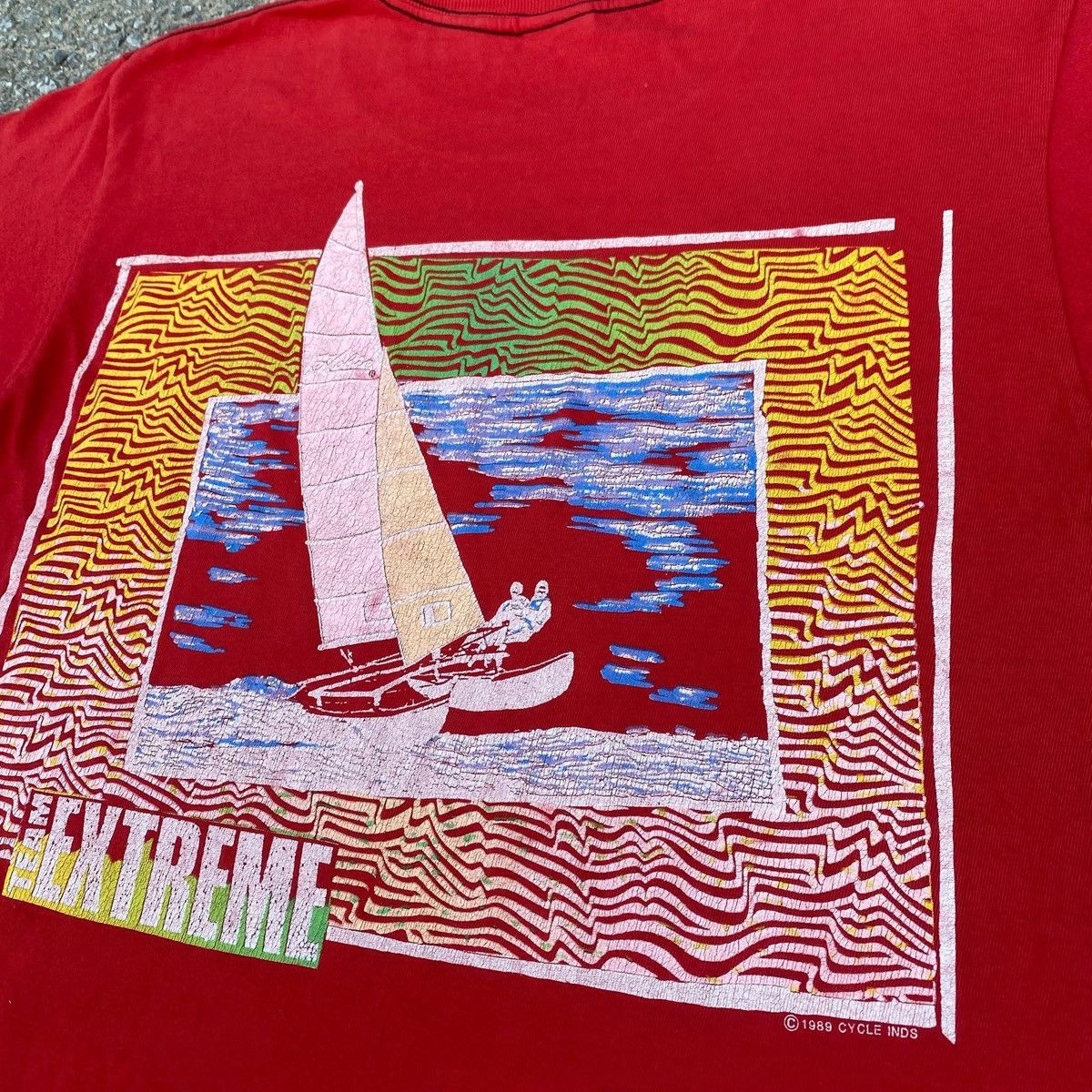 Vintage RARE ‼️ Hobie Size US M / EU 48-50 / 2 - 2 Thumbnail