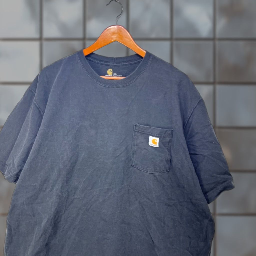 VINTAGE Carhartt T-Shirt Black 2XL Crew Neck Short Sleeve Graphic Print Bugs Bunny 90s Mens