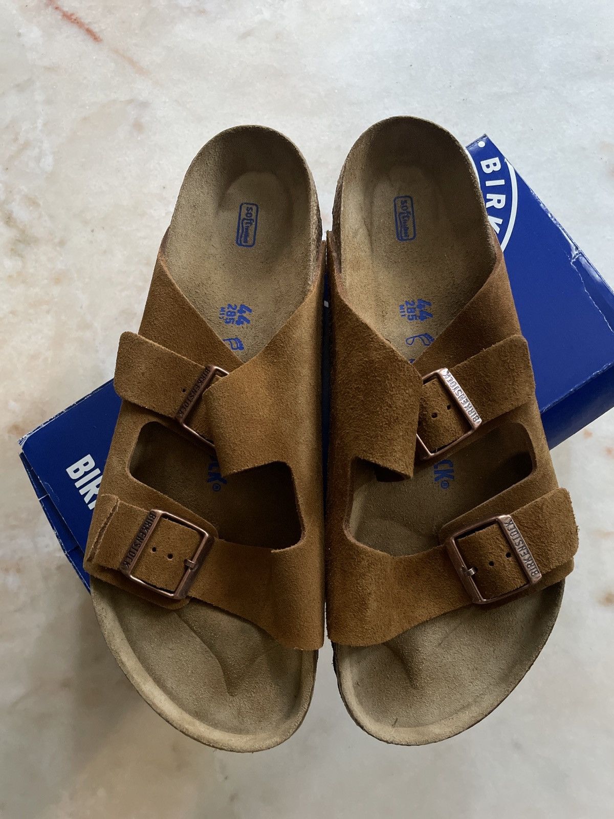 BIRKENSTOCK ARIZONA SOFT BED MINK
