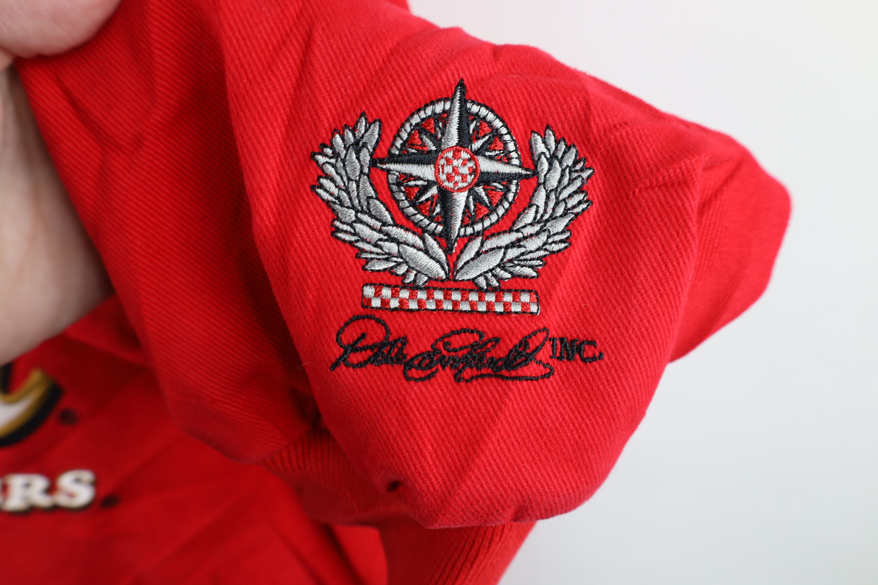 Vintage Vintage NASCAR Budweiser Dale Earnhardt Jr Pit Crew Jacket Size ONE SIZE - 5 Thumbnail