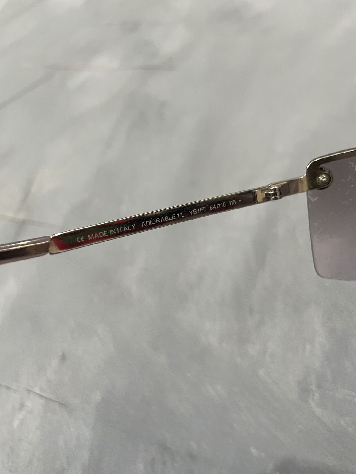 Dior × Vintage DIOR ADIORABLE 1/L Women Sunglasses Size ONE SIZE - 6 Thumbnail