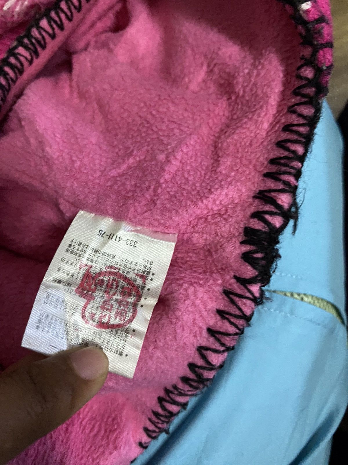 Vintage Barbie Stripe Design Beanie Hat Size ONE SIZE - 8 Thumbnail
