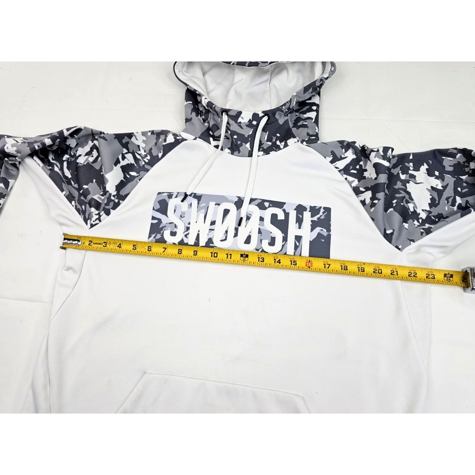 Nike Nike Therma-FIT Pullover Hoodie – Swoosh Camouflage Sleeves Men LARGE Size US L / EU 52-54 / 3 - 7 Thumbnail