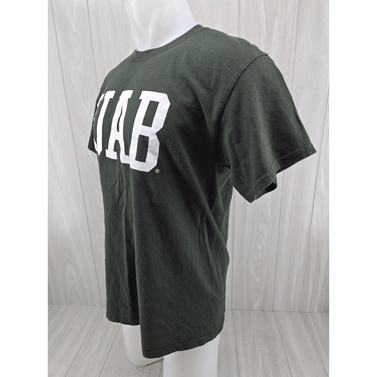 Gildan VINTAGE University of Alabama at Birmingham Blazers Green 2025 Short Sleeve T-Shirt Mens L Green University 90s Event Theme T-Shirt Size US L / EU 52-54 / 3 - 3 Thumbnail