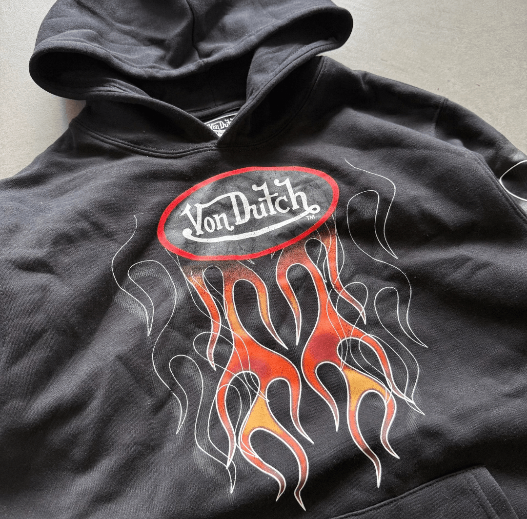 Von Dutch von dutch printed flame hoodie Size US L / EU 52-54 / 3 - 3 Thumbnail