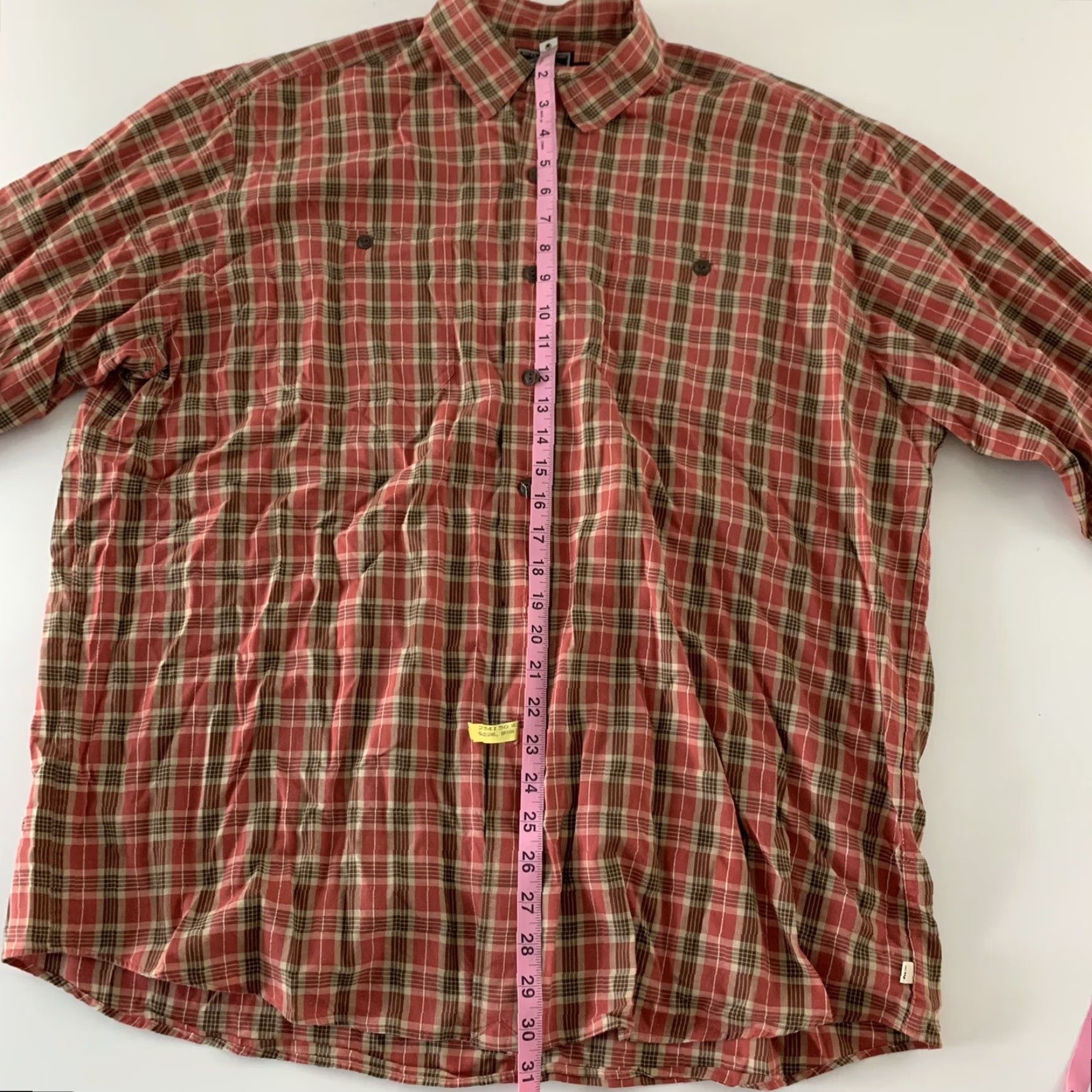 RLX Ralph Lauren RLX Ralph Lauren Shirt Plaid Long Sleeve Button-Up XL Cotton Mens Multicolor Size US XL / EU 56 / 4 - 6 Thumbnail