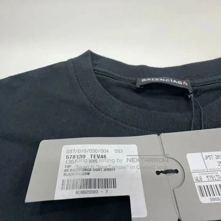 Balenciaga Balenciaga Classic Logo Short Sleeve T. Size US XXS / EU 40 - 1 Thumbnail
