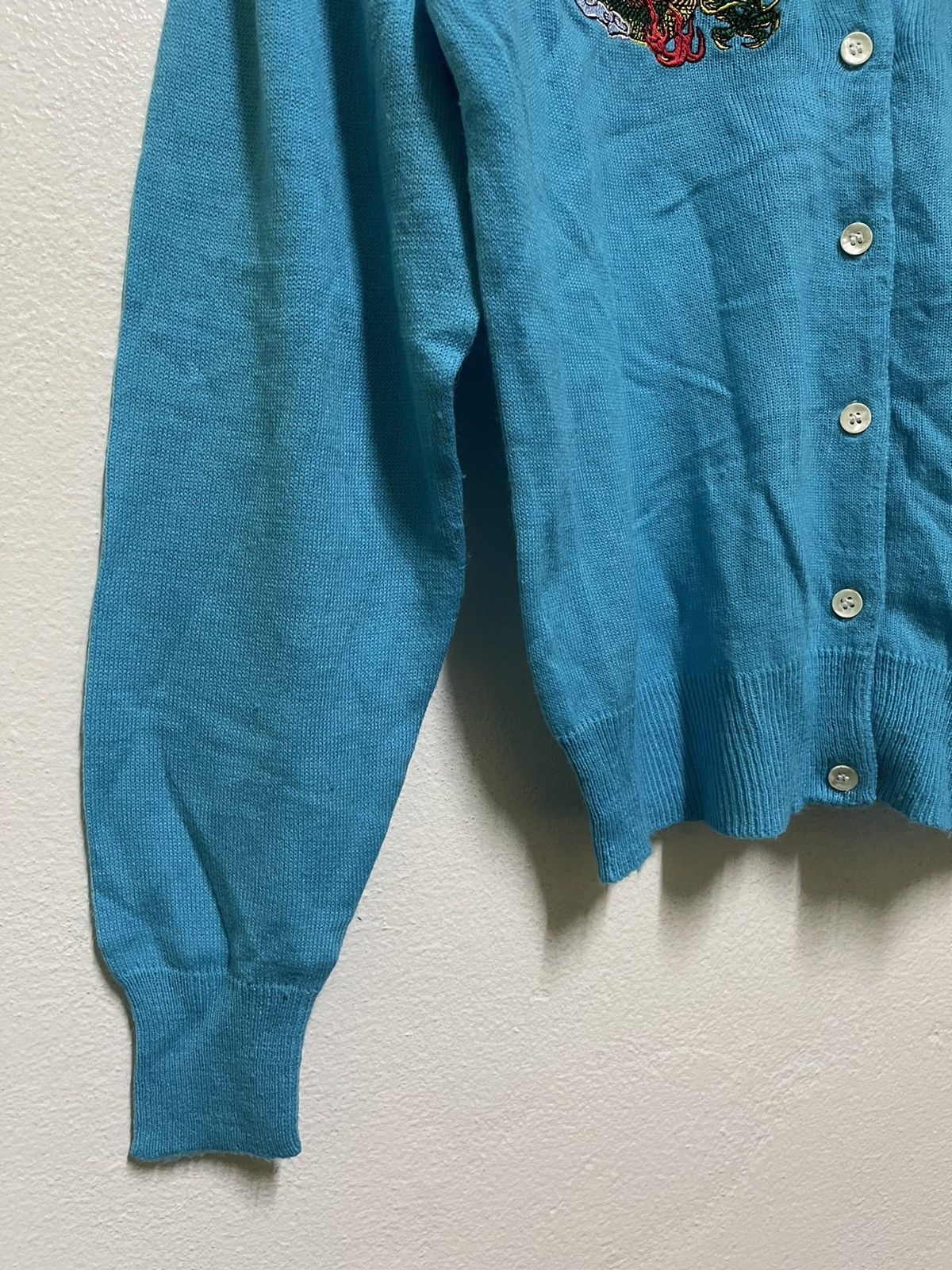 Japanese Brand × Vintage Sukajan Cardigan Japan Vintage Size S / US 4 / IT 40 - 3 Thumbnail