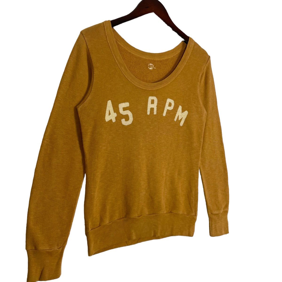 45rpm Vintage 45rpm Sweatshirt Women Spell Out Crewneck Japanese Size S / US 4 / IT 40 - 2 Thumbnail