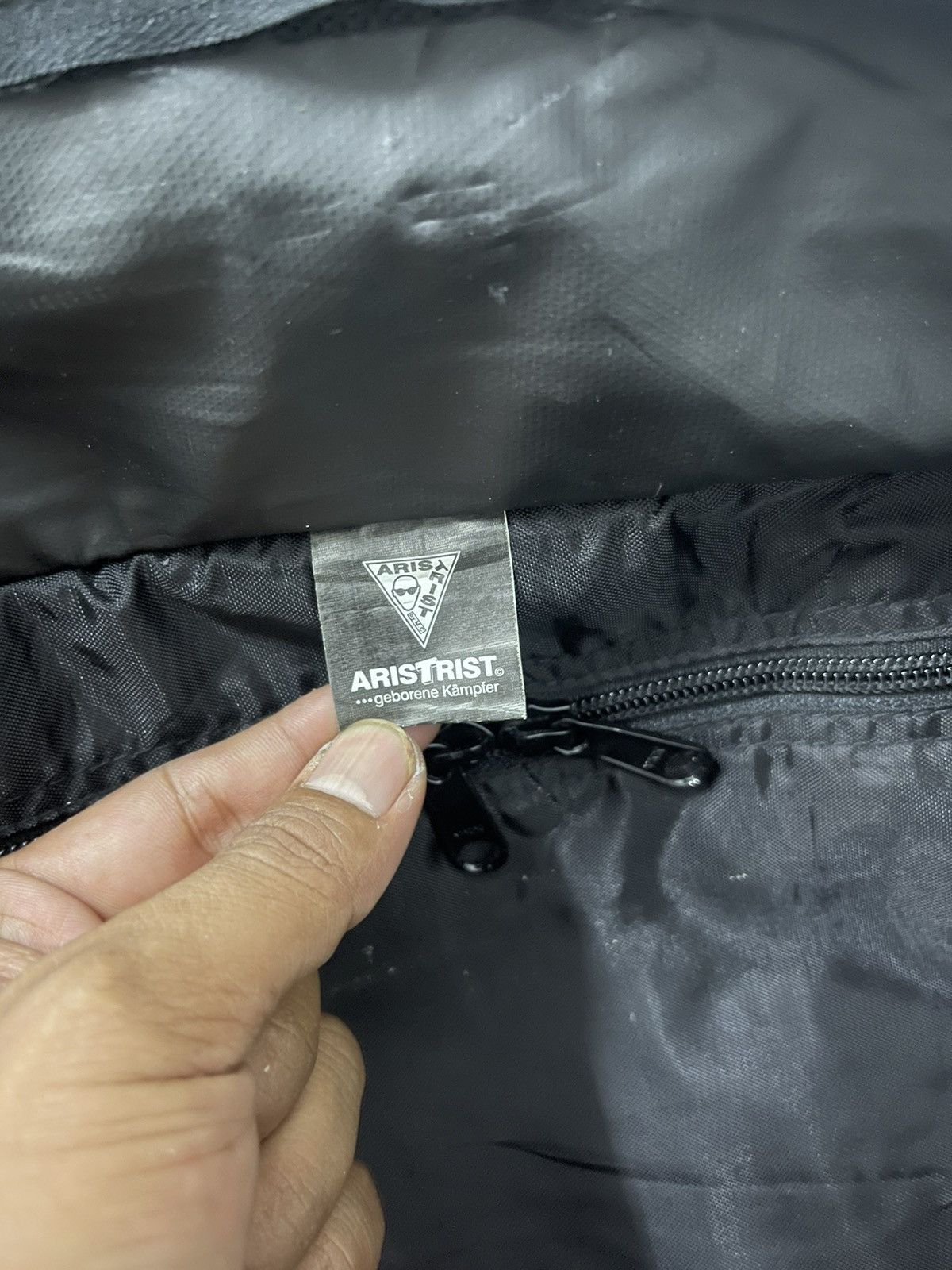 Japanese Brand ARISTRIST JAPAN all black travel bag Size ONE SIZE - 10 Thumbnail