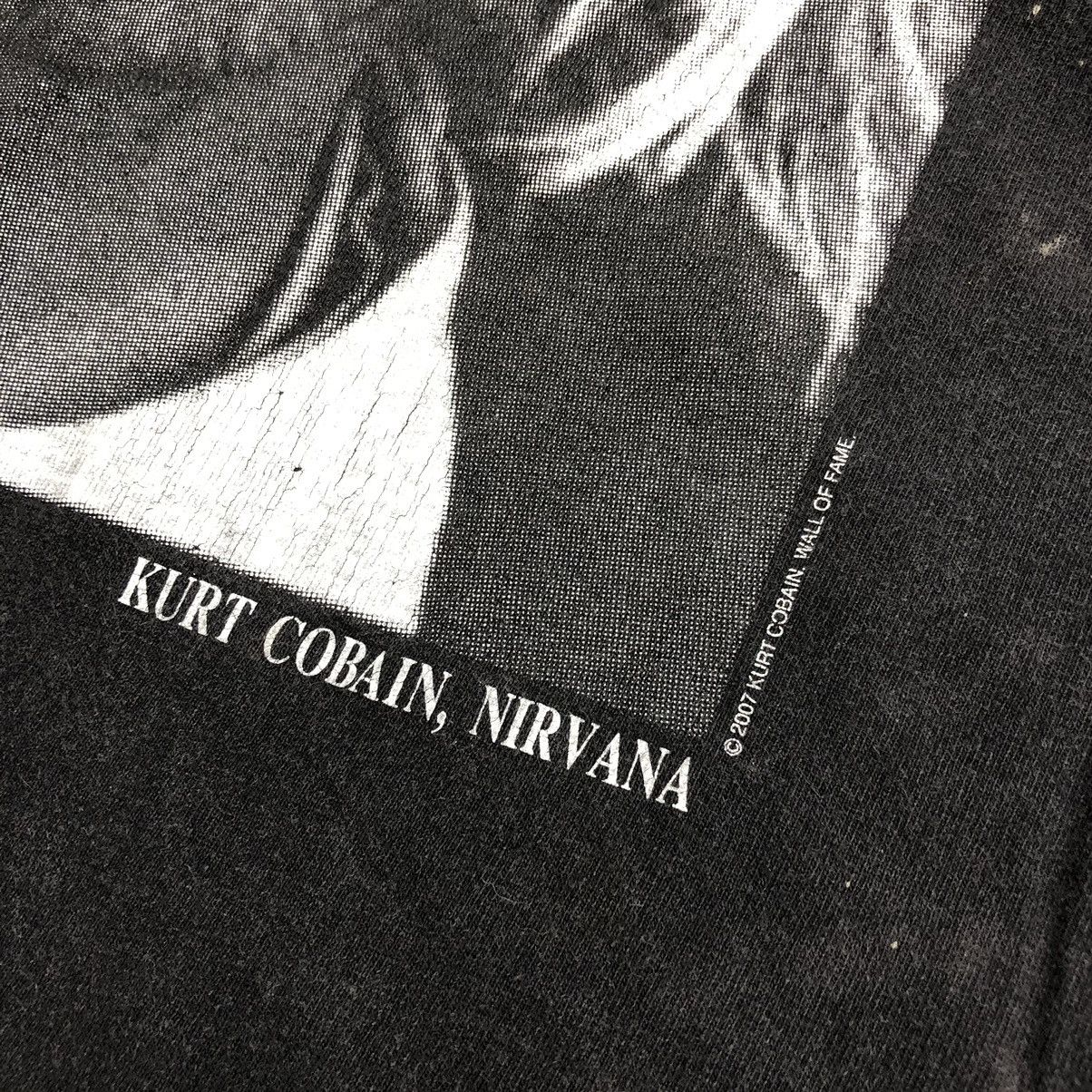 Band Tees × Nirvana 2007s Kurt Cobain Nirvana Bootleg Tie Dye Tee Size US S / EU 44-46 / 1 - 7 Thumbnail