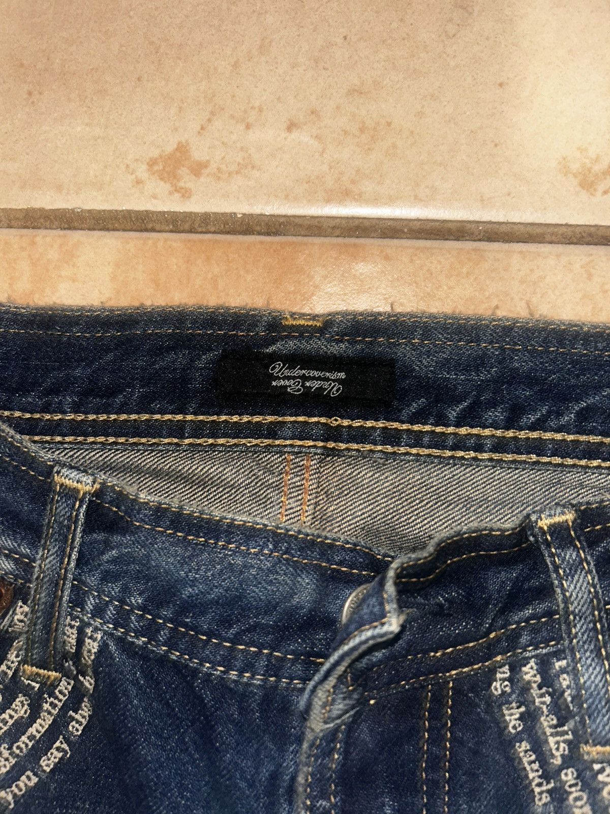 Undercover ss09 Neoboy poem jeans Size US 32 / EU 48 - 5 Thumbnail
