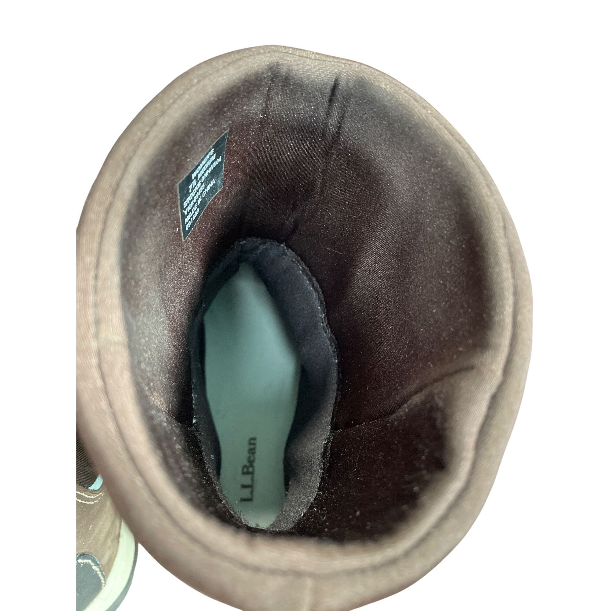 L.L. Bean L.L. Bean Tex 2.5 Womans Brown Black Waterproof Winter Boots Size US 7.5 / IT 37.5 - 10 Thumbnail