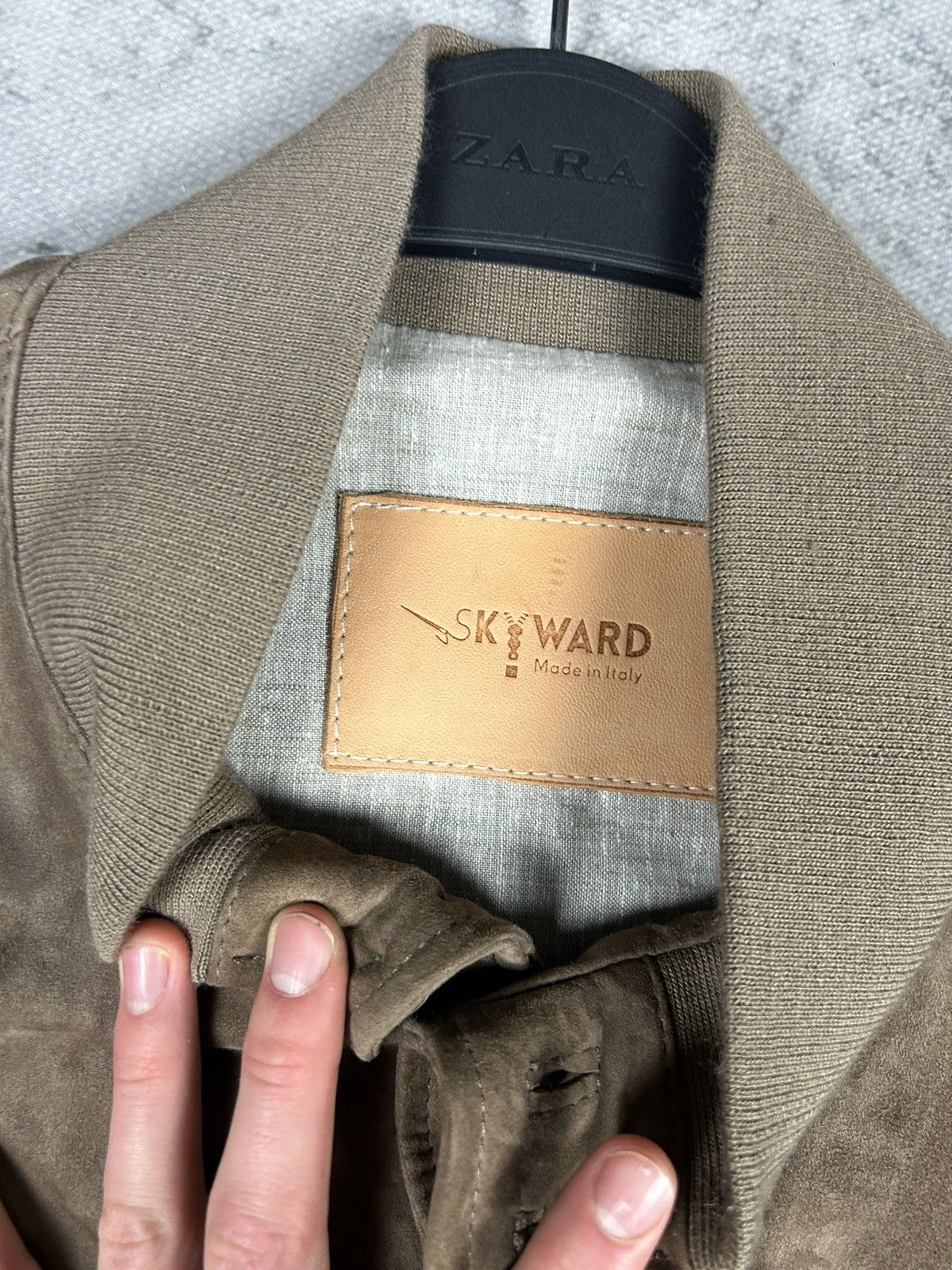 Other SkyWard Vintage Suede Leather Jacket Size US M / EU 48-50 / 2 - 5 Thumbnail