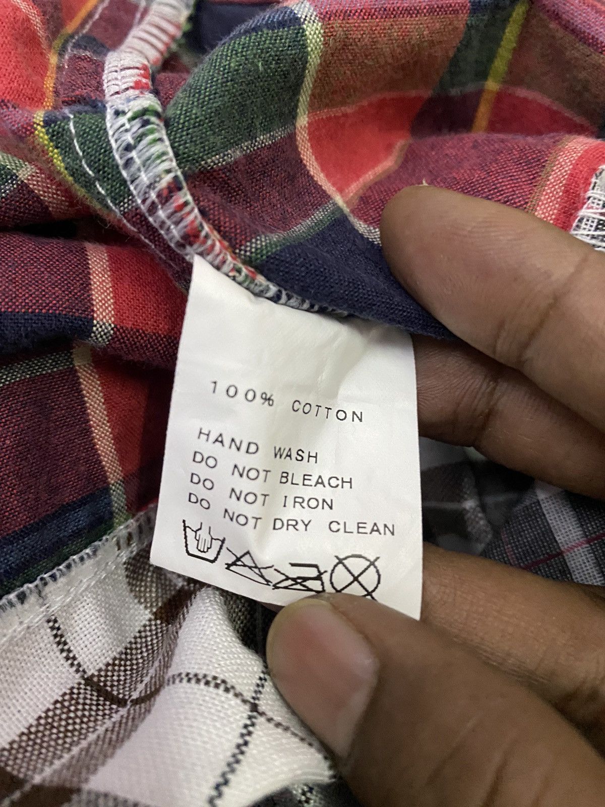 Polo Ralph Lauren 💥Vintage Simplicite Plus X Ralph Lauren Patchwork Shirt Size US L / EU 52-54 / 3 - 11 Thumbnail