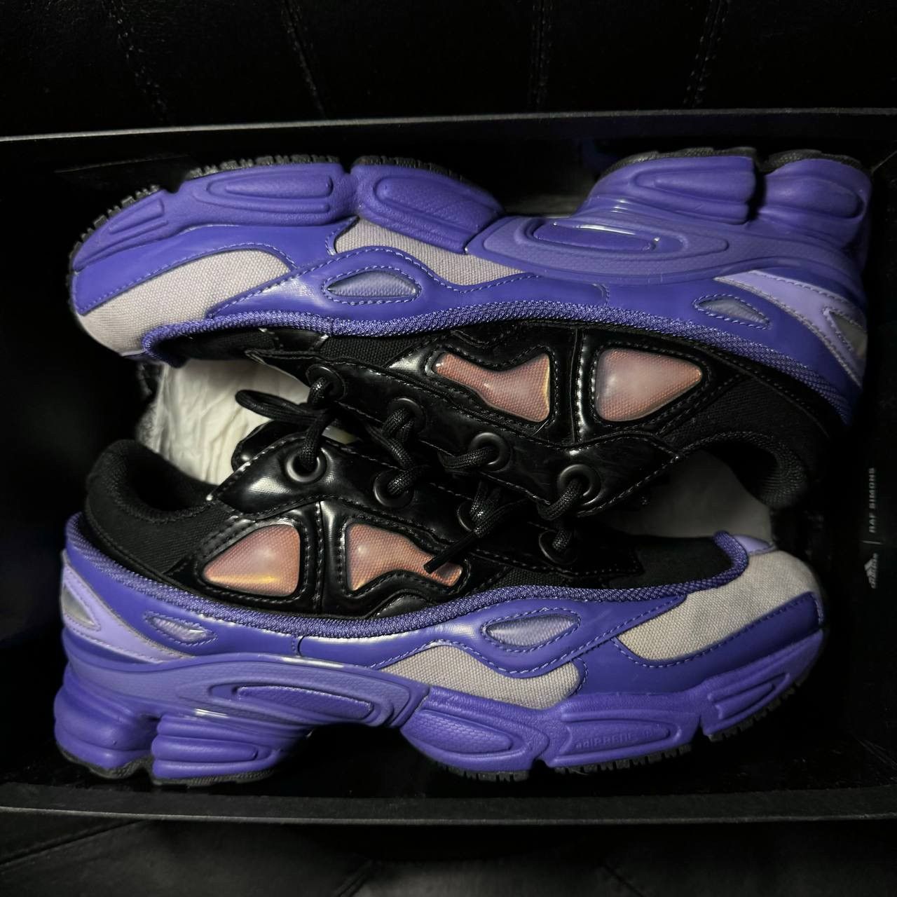 Adidas × Raf Simons 8,5us Adidas Raf Simons Ozweego purple sneakers Size US 8.5 / EU 41-42 - 9 Thumbnail
