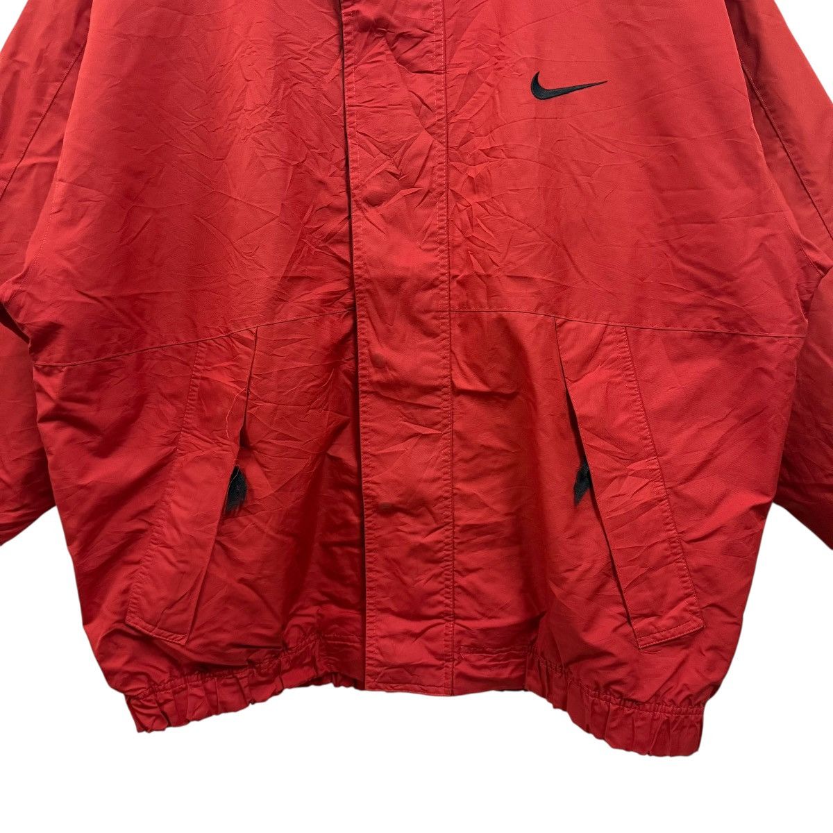 Nike Vintage 90s Nike Red Storm Windbreaker Jacket Size US XL / EU 56 / 4 - 3 Thumbnail