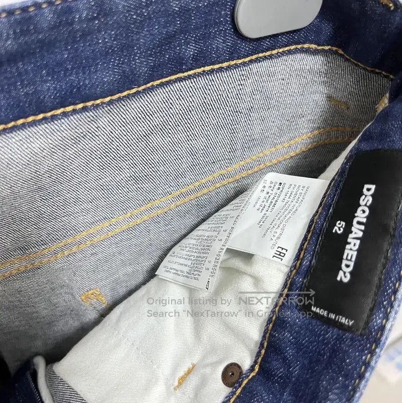 Dsquared2 DSQUARED2 Men's Casual Pants in Denim Blue . Size US 34 / EU 50 - 6 Thumbnail