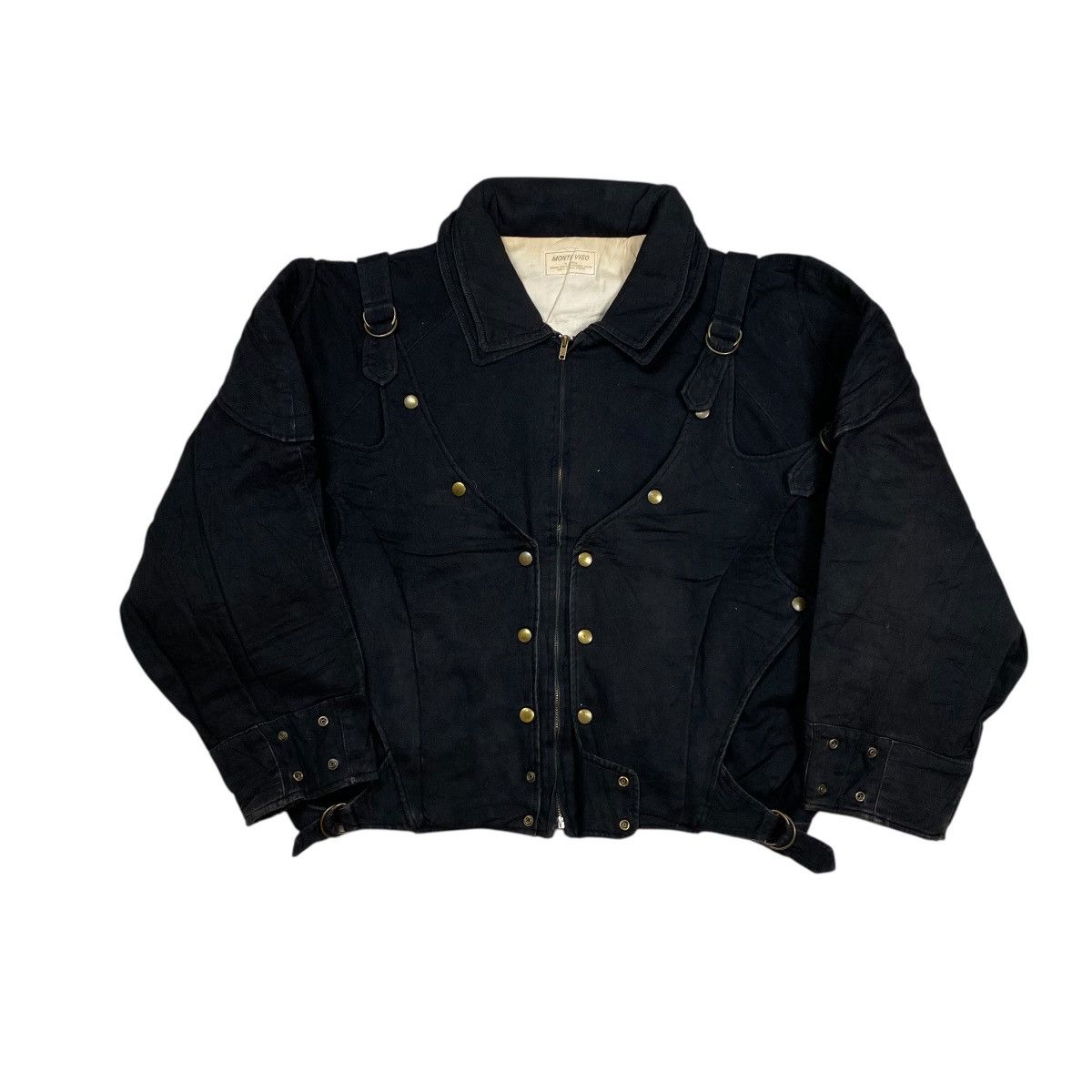 Issey Miyake × Japanese Brand Vintage Monte Viso Utility Hunting Work Jacket Size US L / EU 52-54 / 3 - 5 Thumbnail