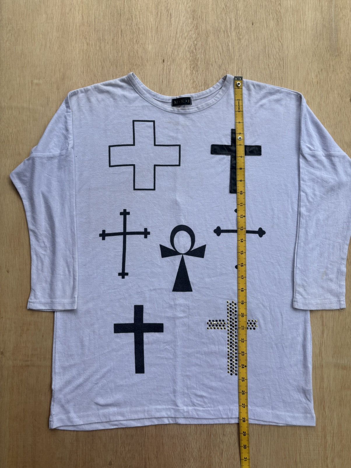 Hysteric Glamour × If Six Was Nine × Japanese Brand Y2k MKR Logo Longsleeve Size US M / EU 48-50 / 2 - 10 Thumbnail