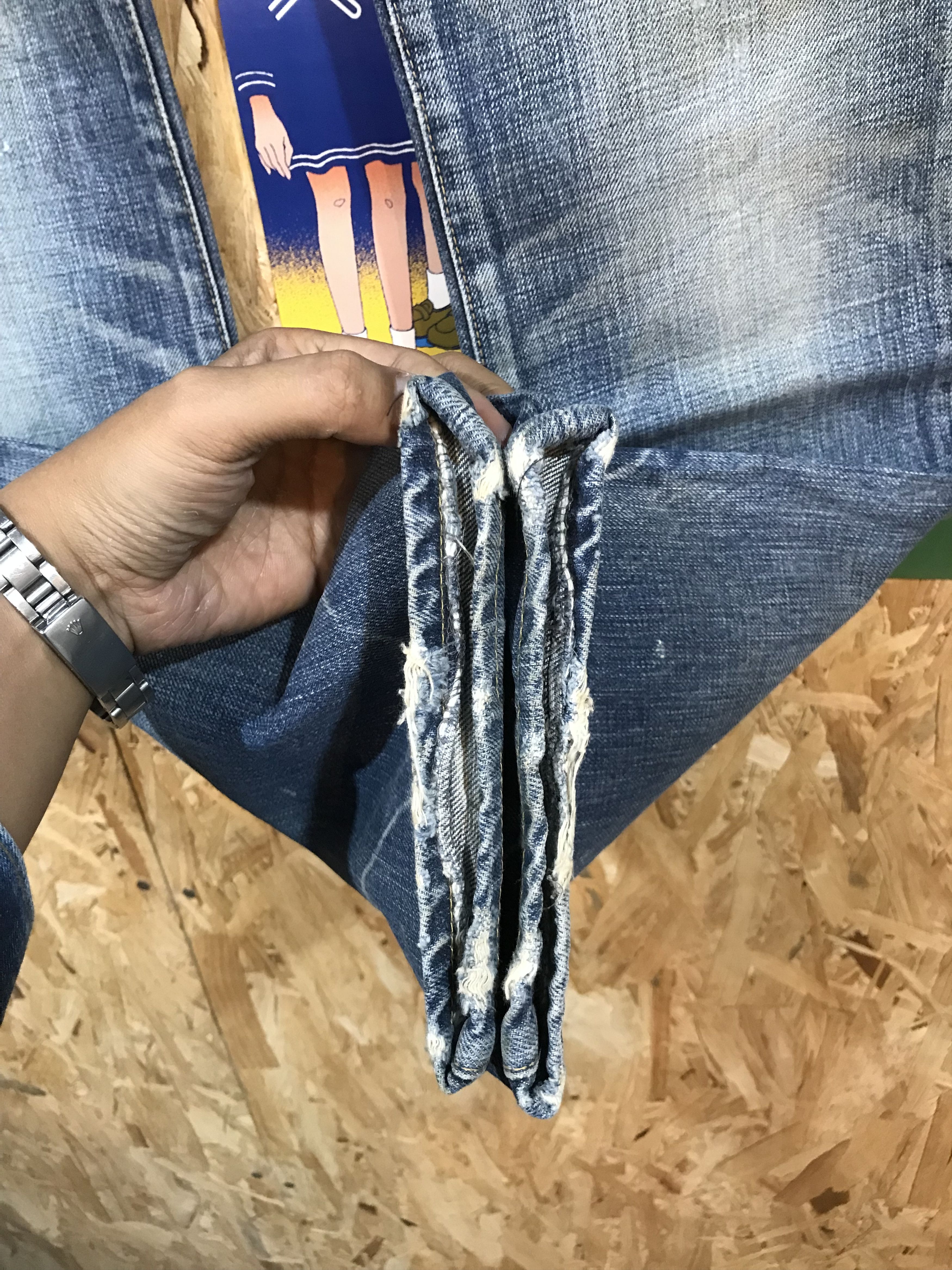 Hysteric Glamour Distressed Hysteric Glamour Denim Pants Size US 32 / EU 48 - 5 Thumbnail