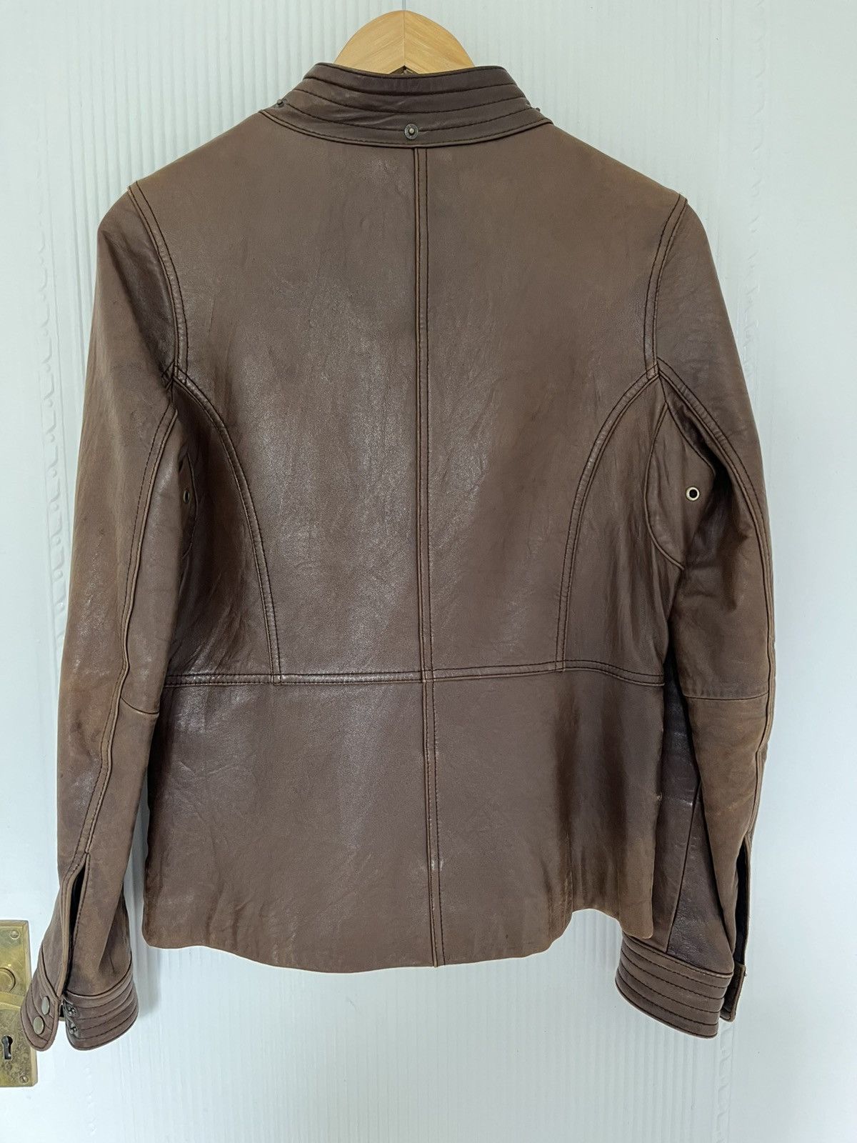 Tribal Streetwear Vintage 90s Tribal Gear USA Leather Jacket Size S / US 4 / IT 40 - 2 Thumbnail