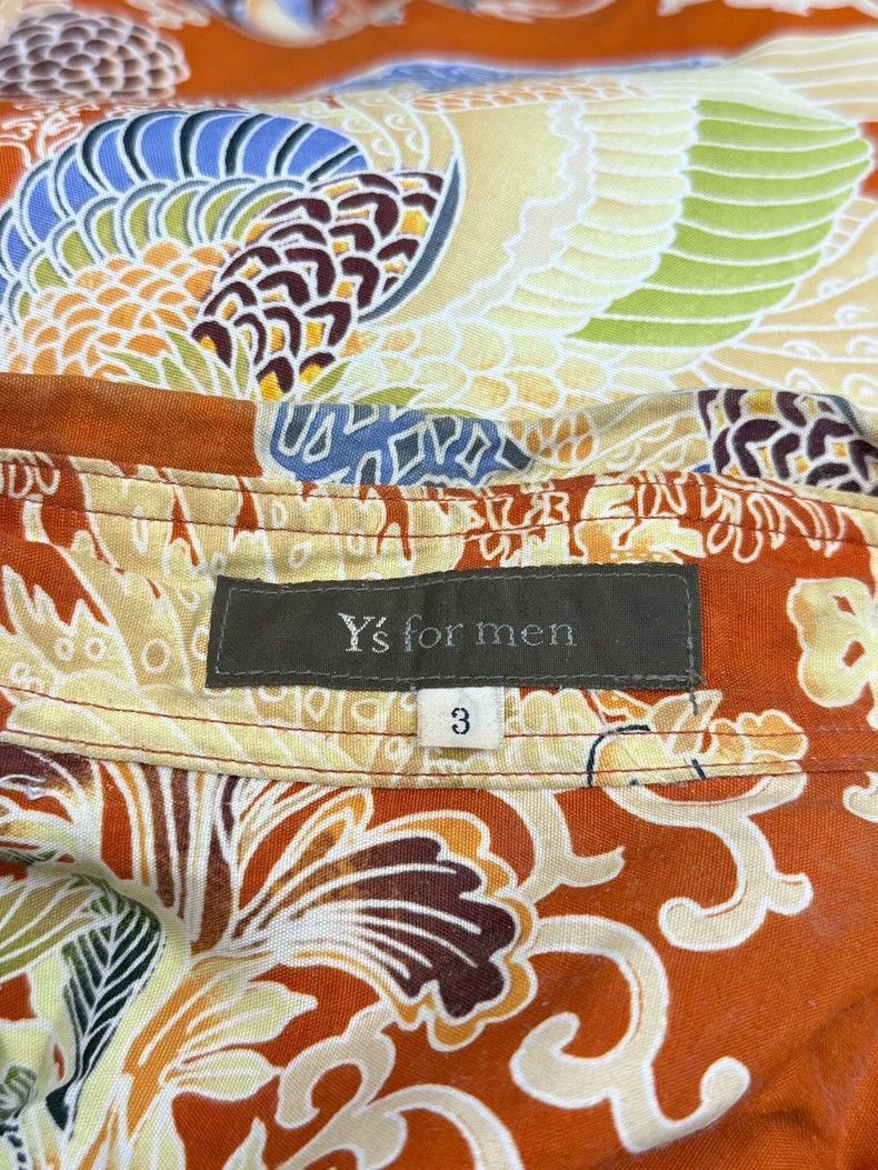 Yohji Yamamoto Yohji Yamamoto Yohji Yamamoto Men's Floral Shirt from 90s Size US M / EU 48-50 / 2 - 2 Thumbnail