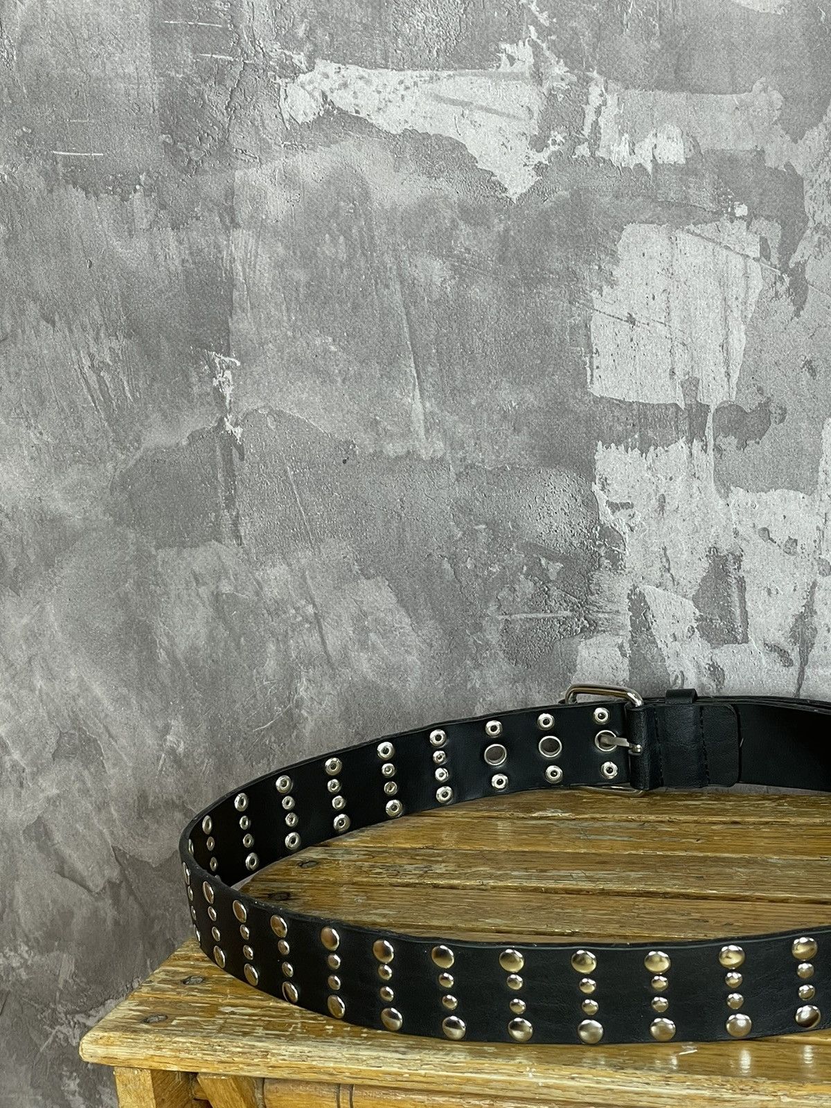 Japanese Brand × Vintage Crazy Rhinestones Y2k Vintage Grunge Distressed Punk Belt Size ONE SIZE - 6 Thumbnail