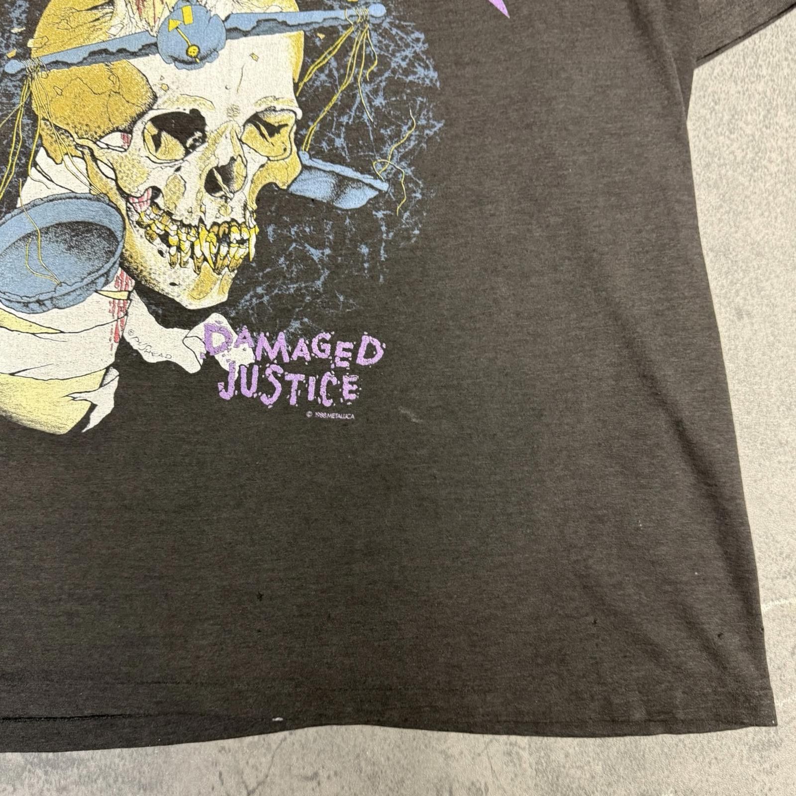 Designer 1988 Metalica Damaged Justice -- XL -- Size US XL / EU 56 / 4 - 6 Thumbnail