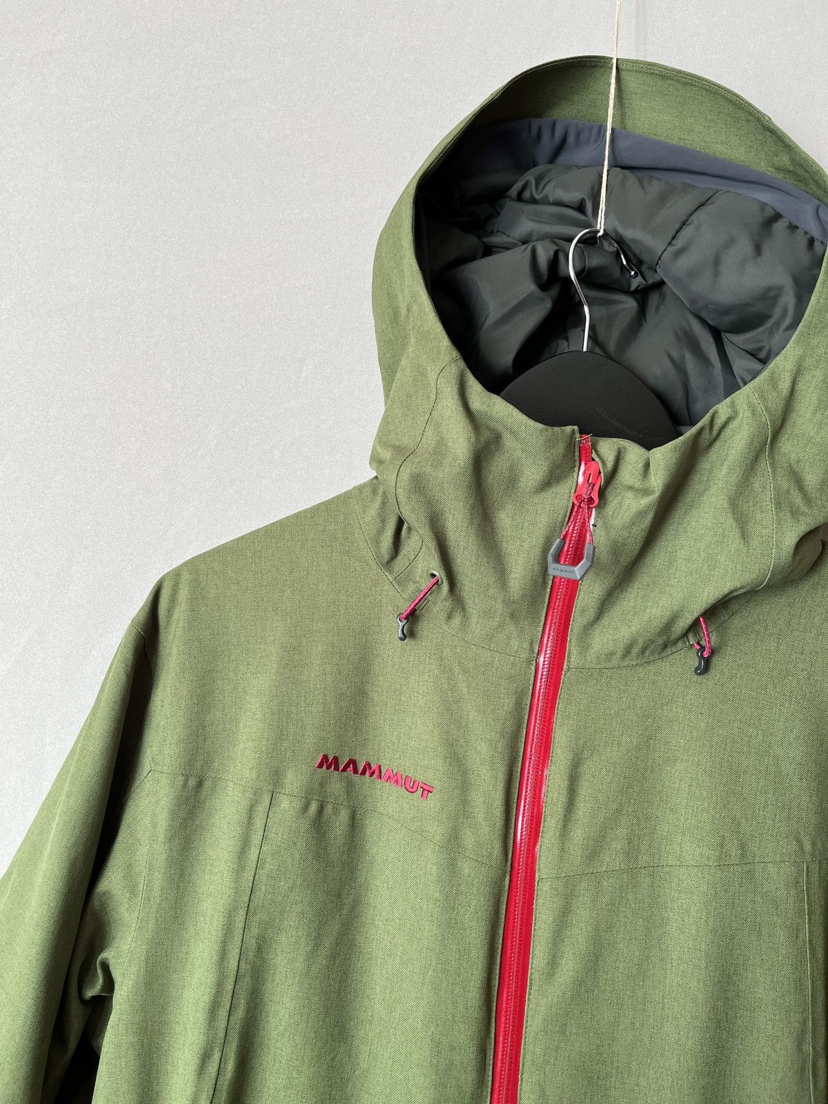 Mammut Mammut Niva HS Green DRYTech Hard Shell Premium Parka Jacket Size M / US 6-8 / IT 42-44 - 6 Thumbnail