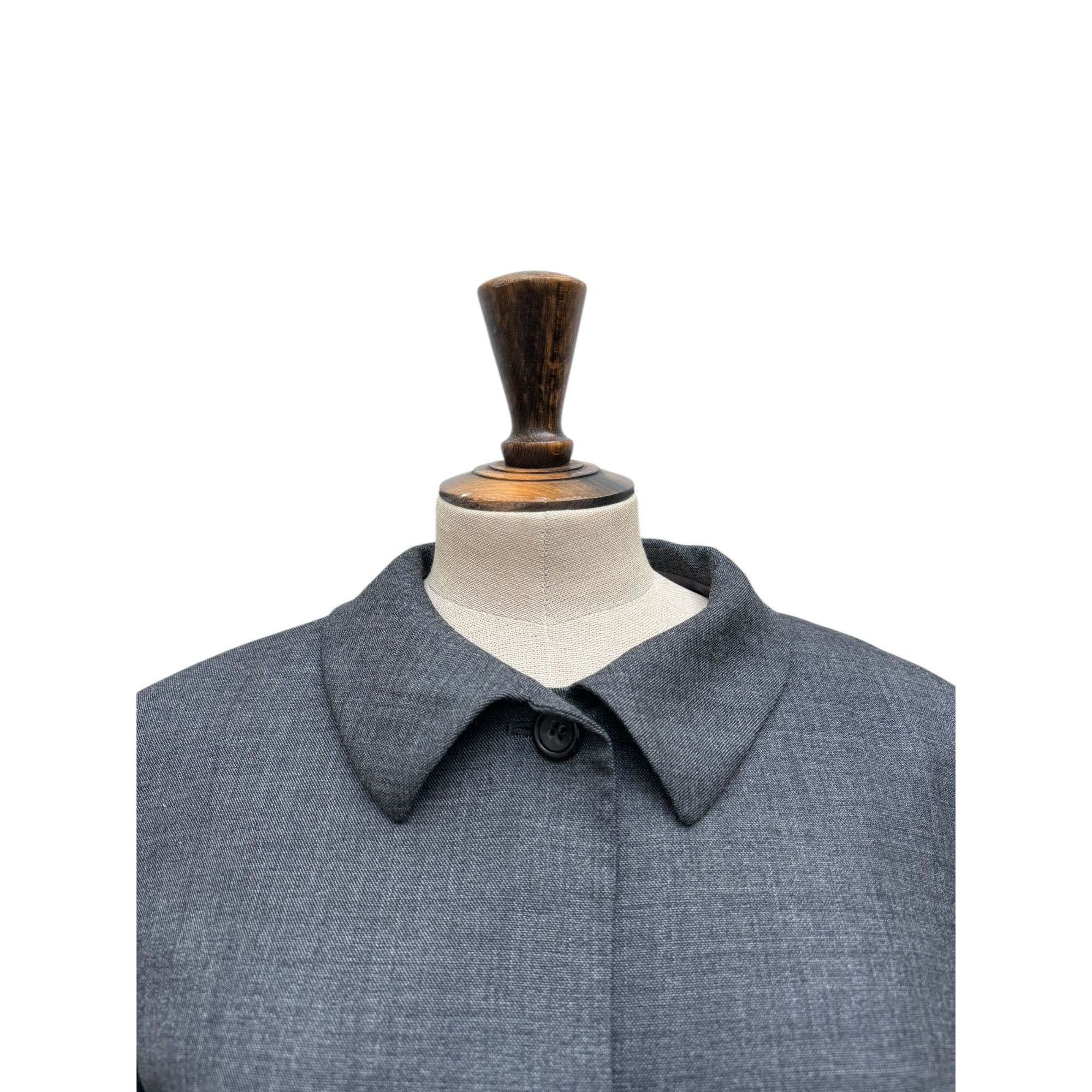 Jil Sander Grey Wool Blazer Jacket Size M / US 6-8 / IT 42-44 - 3 Thumbnail
