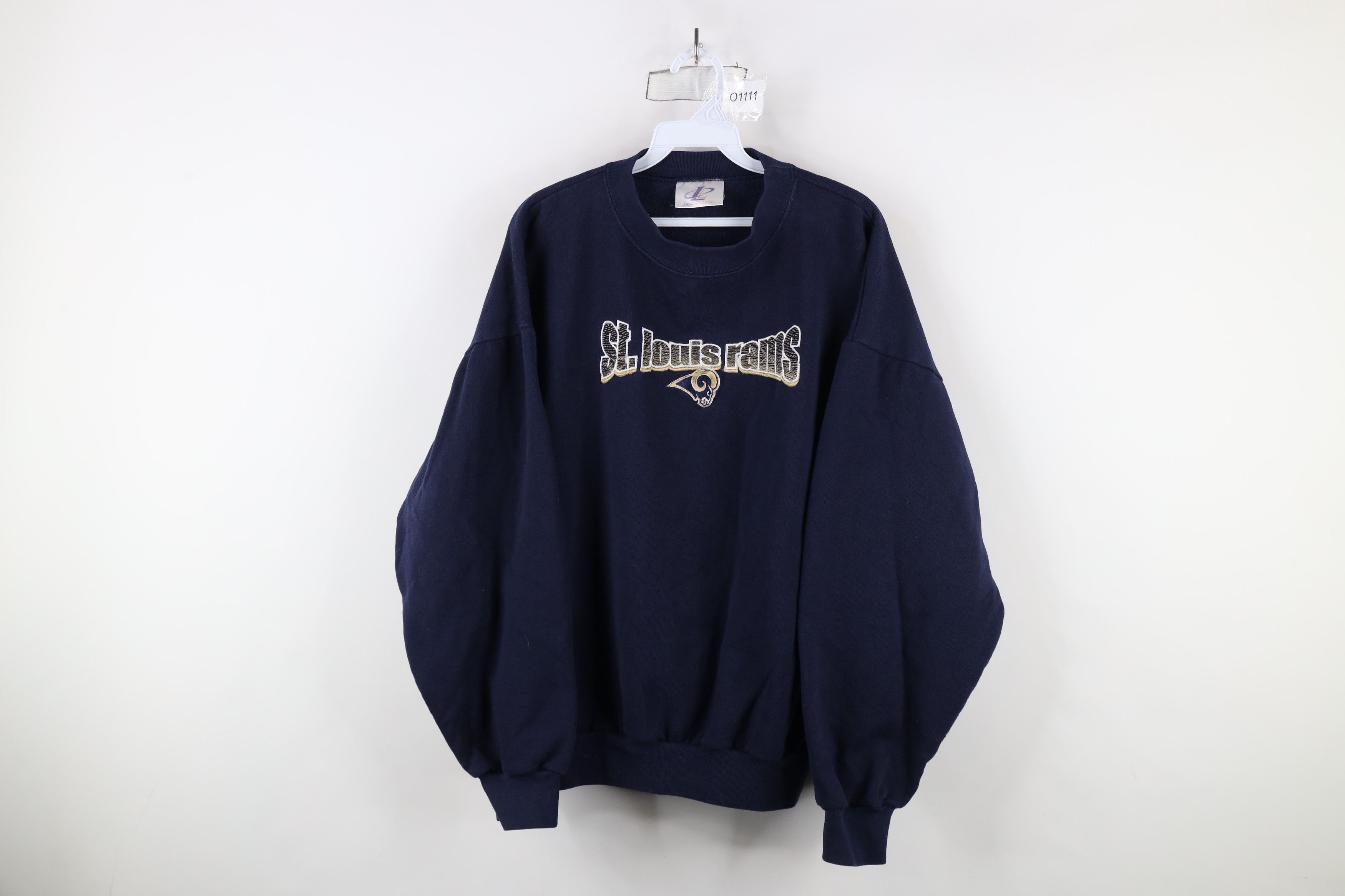 Vintage Vintage 90s Spell St Louis Rams Football Crewneck Sweatshirt Size US XL / EU 56 / 4 - 1 Thumbnail
