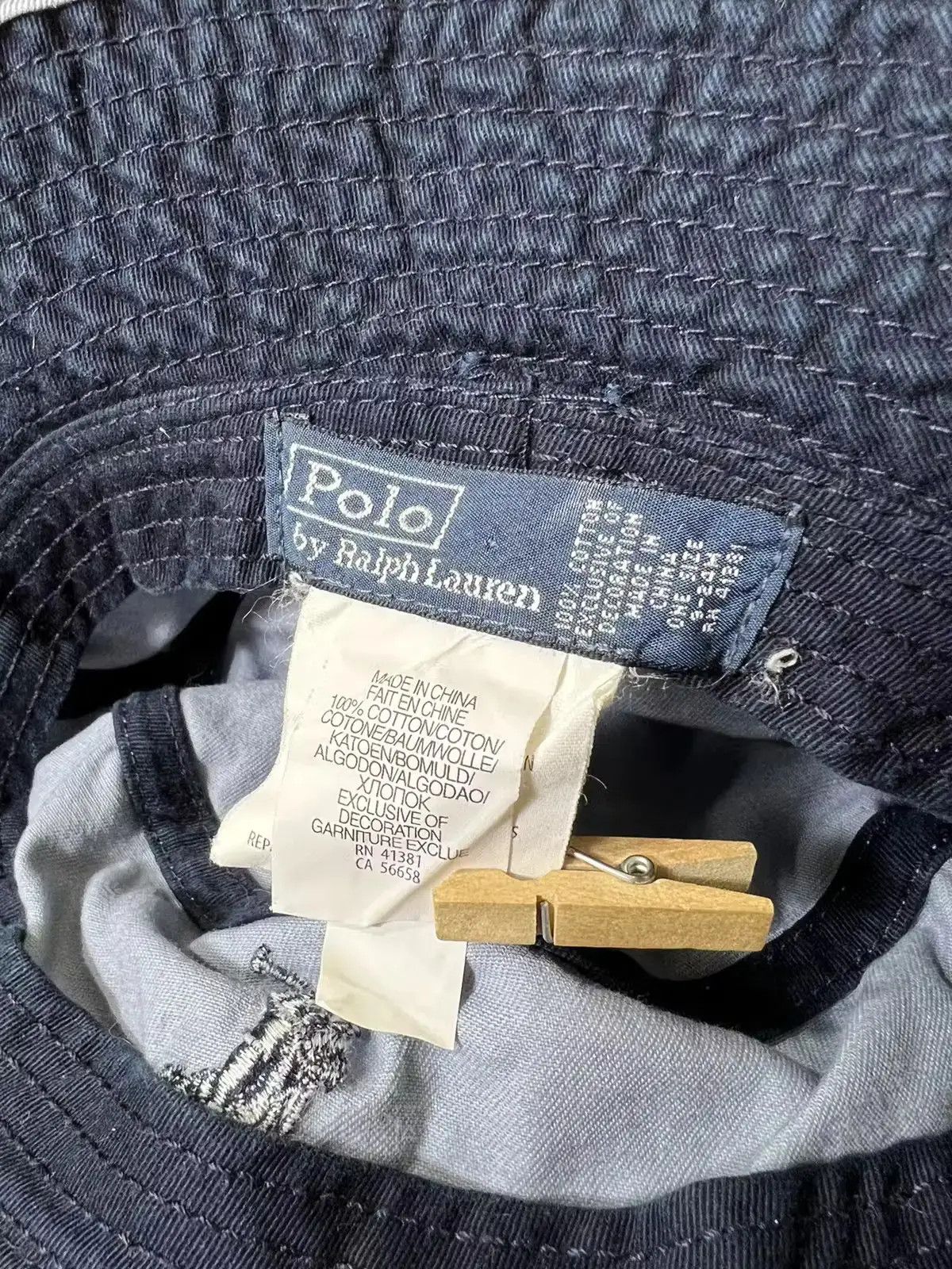 Polo Ralph Lauren × Vintage Vintage Polo Ralph Lauren bucket hat Size ONE SIZE - 5 Thumbnail
