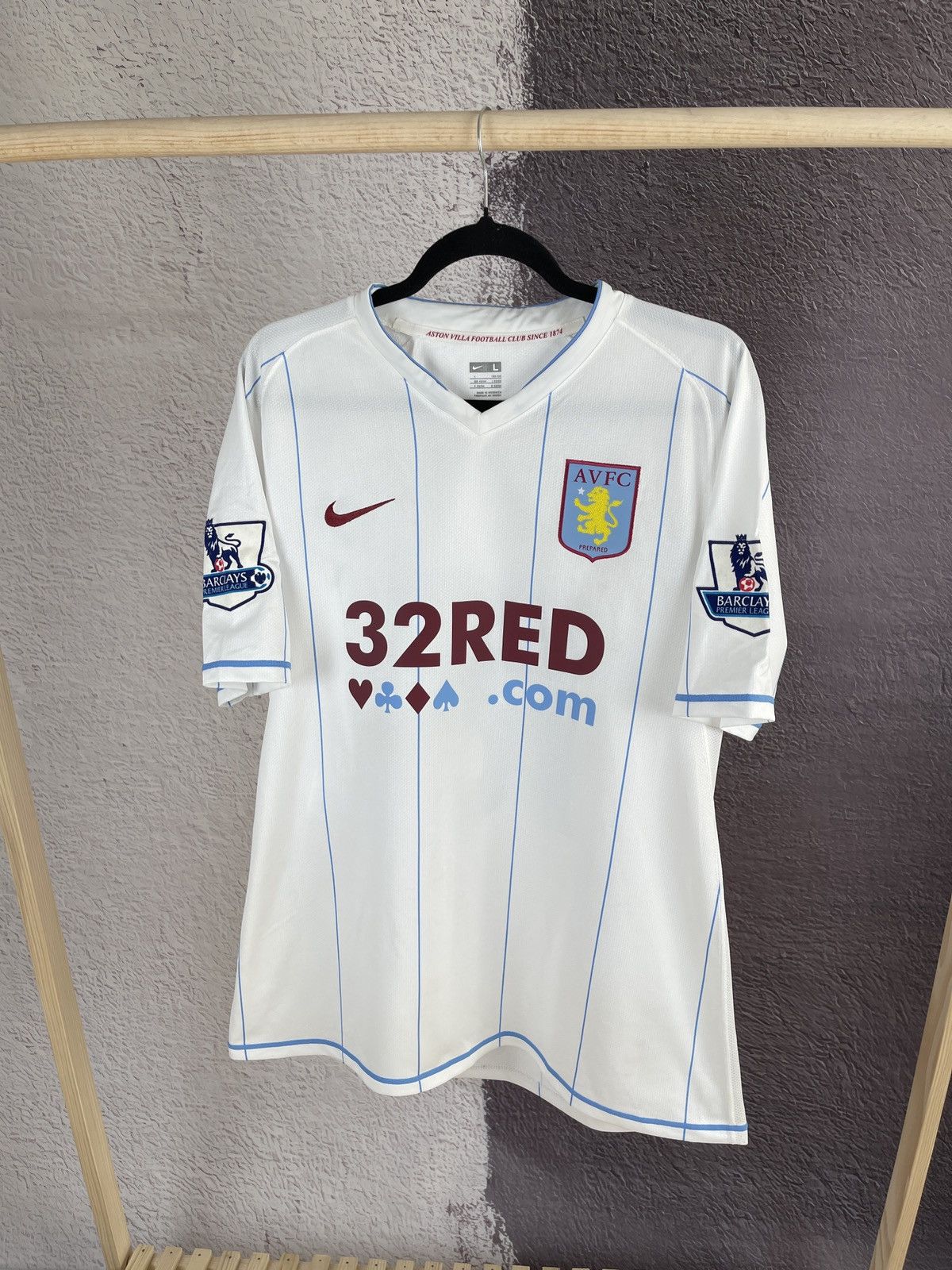 Nike Match Issue Nike Aston Villa 2007 08 #18 Wayne Routledge Size US L / EU 52-54 / 3 - 1 Thumbnail