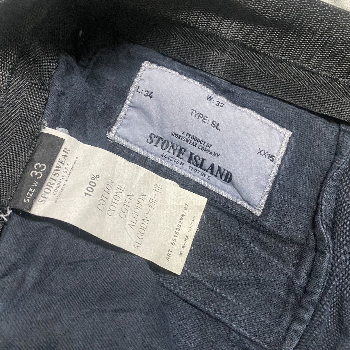 Stone Island Stone Island SL Cargo Pants Shadow Size US 33 - 19 Thumbnail