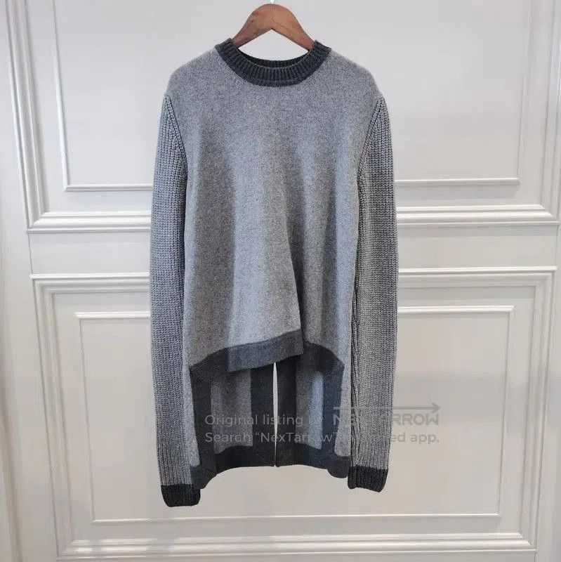 Givenchy Givenchy Gray Wool Long Sleeve Sweater . Size S / US 4 / IT 40 - 1 Thumbnail