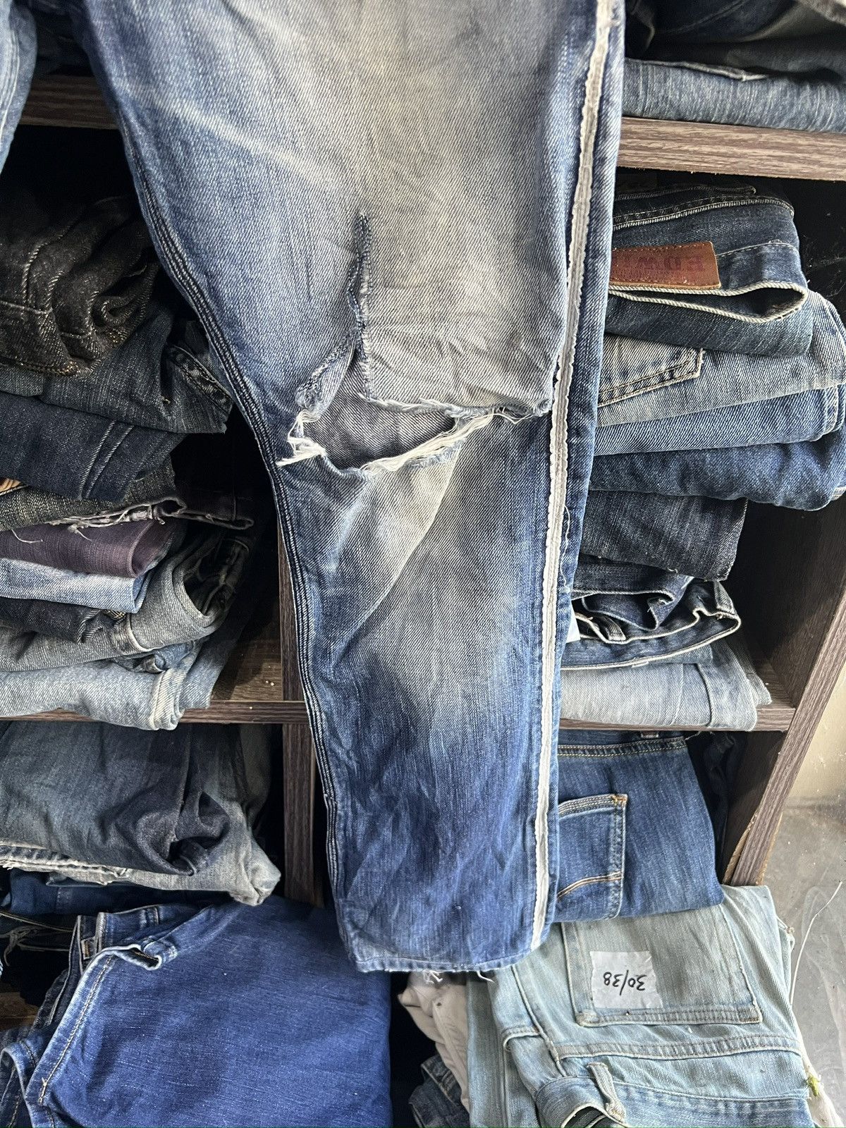 Diesel 🔥Vintage Diesel Distressed Denim Size US 29 - 8 Thumbnail