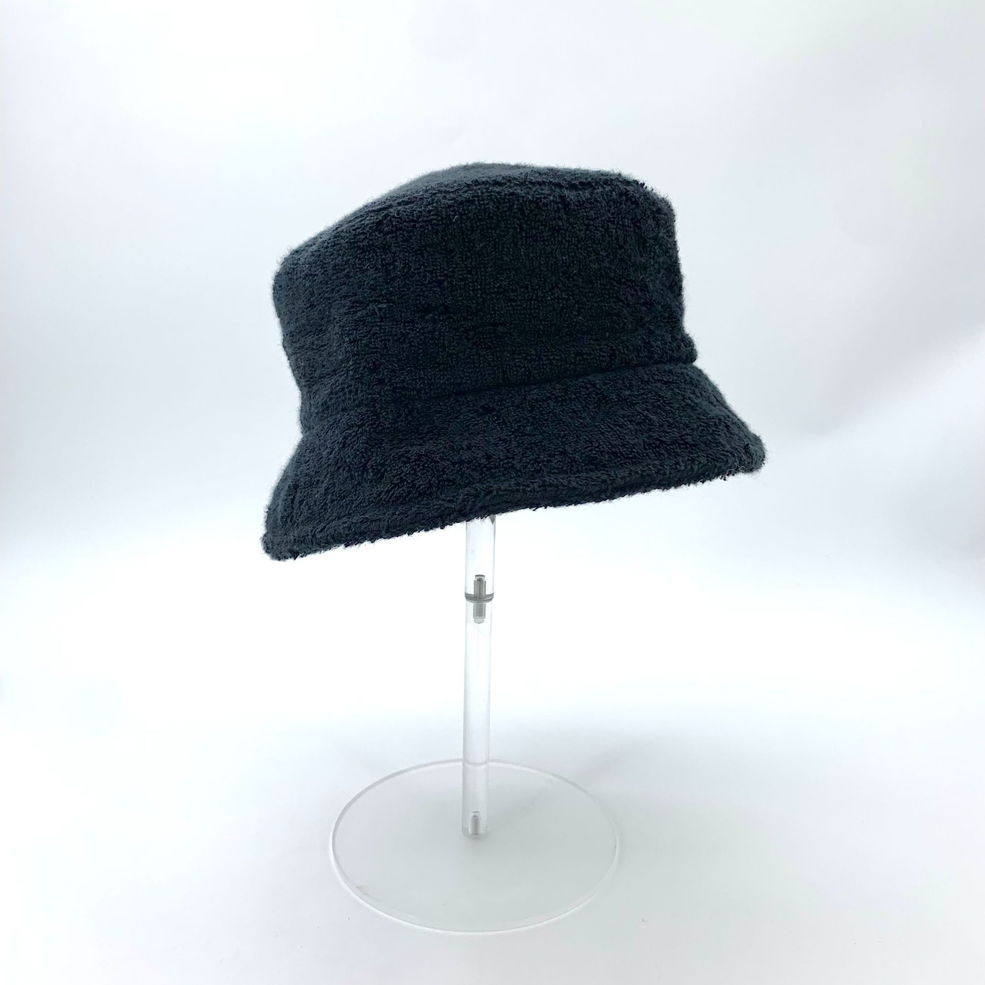 Chanel Chanel Dark Blue 100% Cotton Fisherman Hat With Metal Logo & Size ONE SIZE - 12 Thumbnail