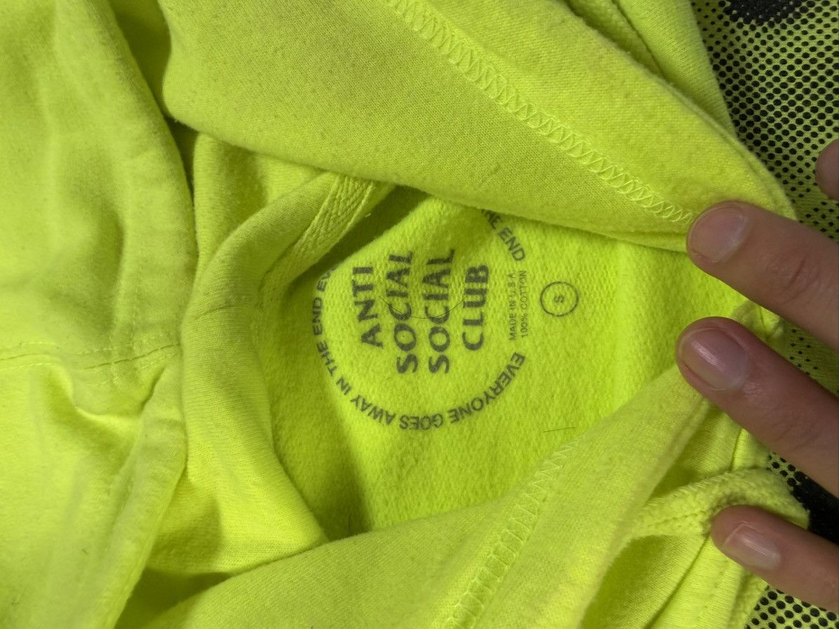 Anti Social Social Club Anti Social Social Club Open Minded Hoodie 'Neon Green' Sz S Size US S / EU 44-46 / 1 - 7 Thumbnail
