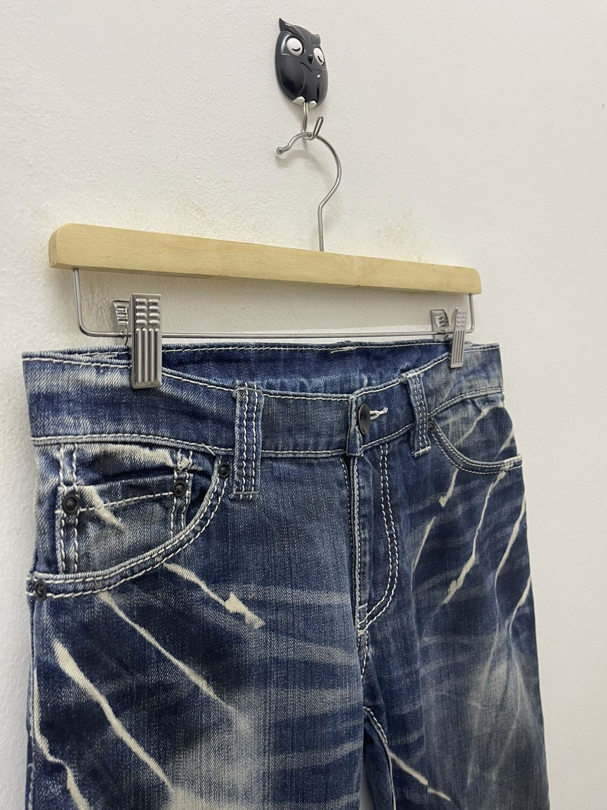 Hysteric Glamour Vintage JOHNNY WOLF Buffalo Bobs Banana Curve Claw Flare Size US 30 / EU 46 - 6 Thumbnail