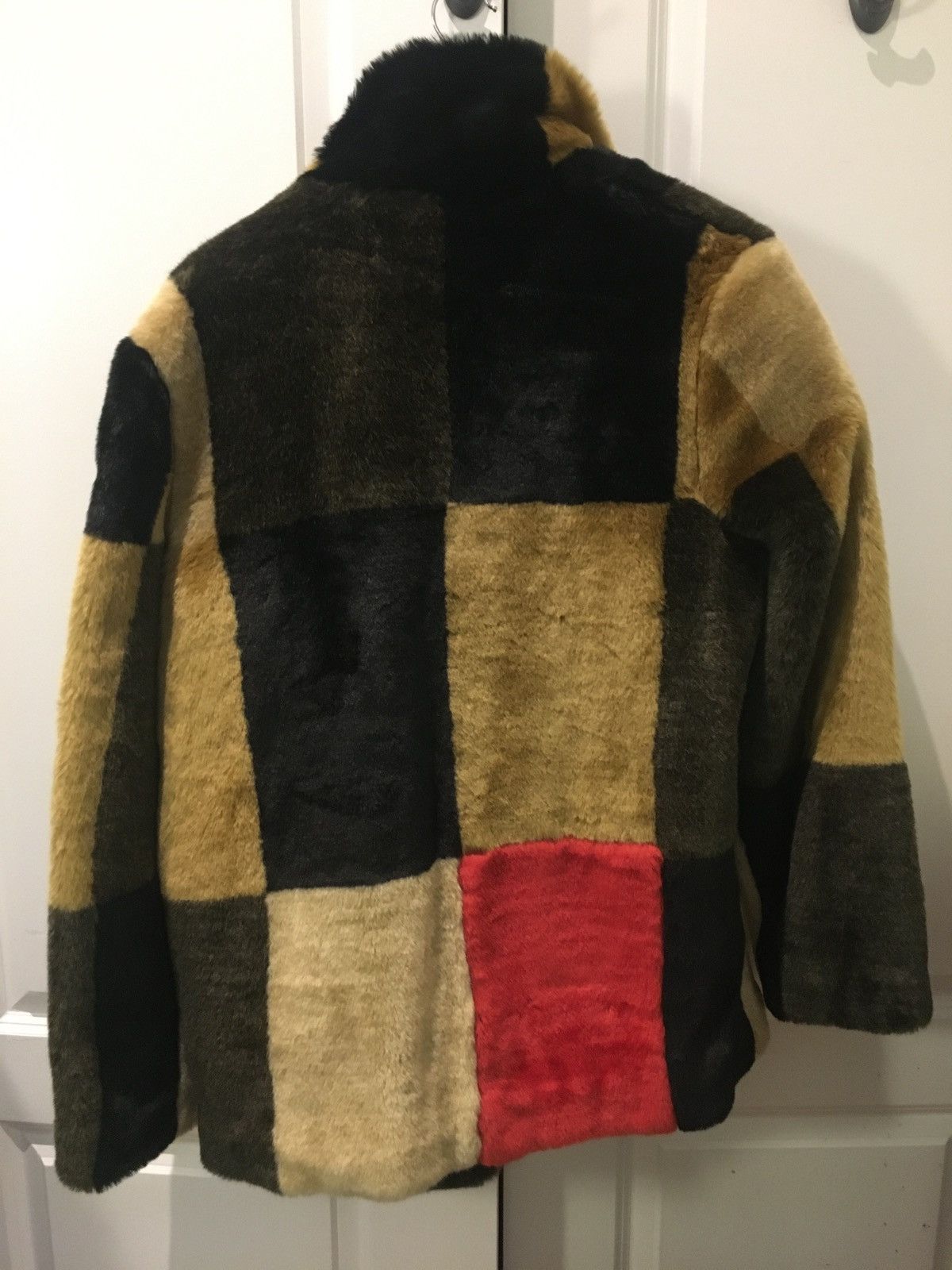 Supreme Supreme Patchwork Faux Fur Jacket Size Large FW15 Size US L / EU 52-54 / 3 - 2 Thumbnail