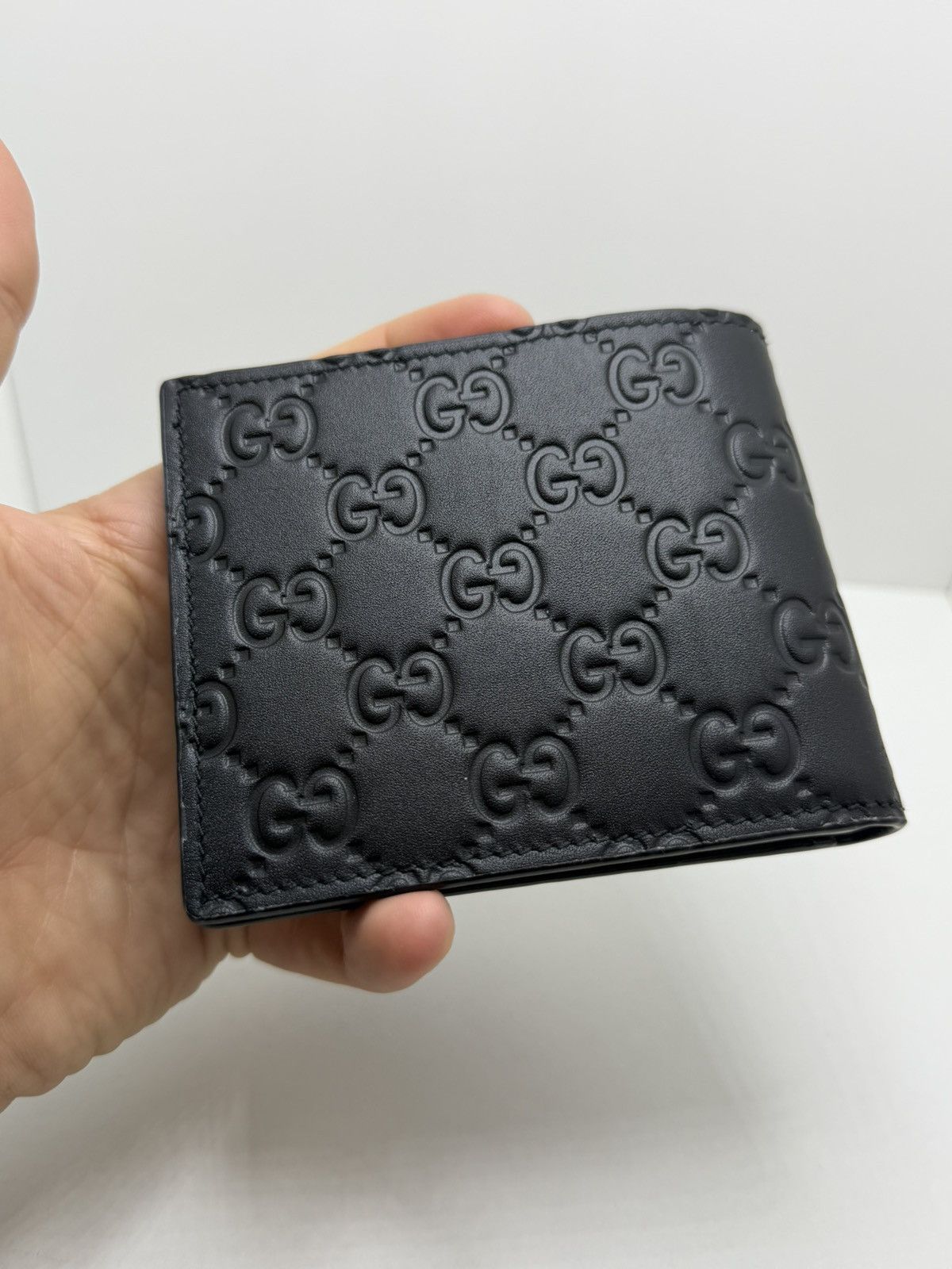 Gucci Gucc wallet Leather black Size ONE SIZE - 2 Thumbnail
