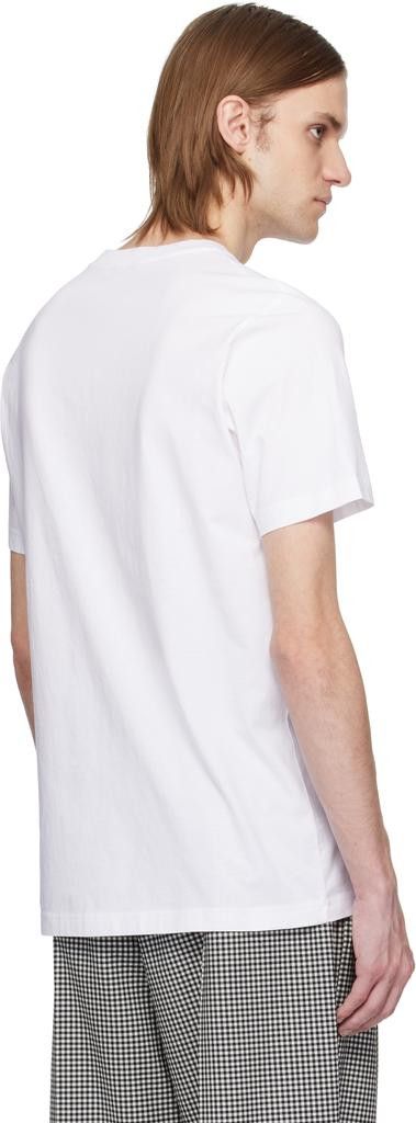 Marni o1f1d3z0326 Painted Collage Logo T-Shirt in White Size US M / EU 48-50 / 2 - 3 Thumbnail